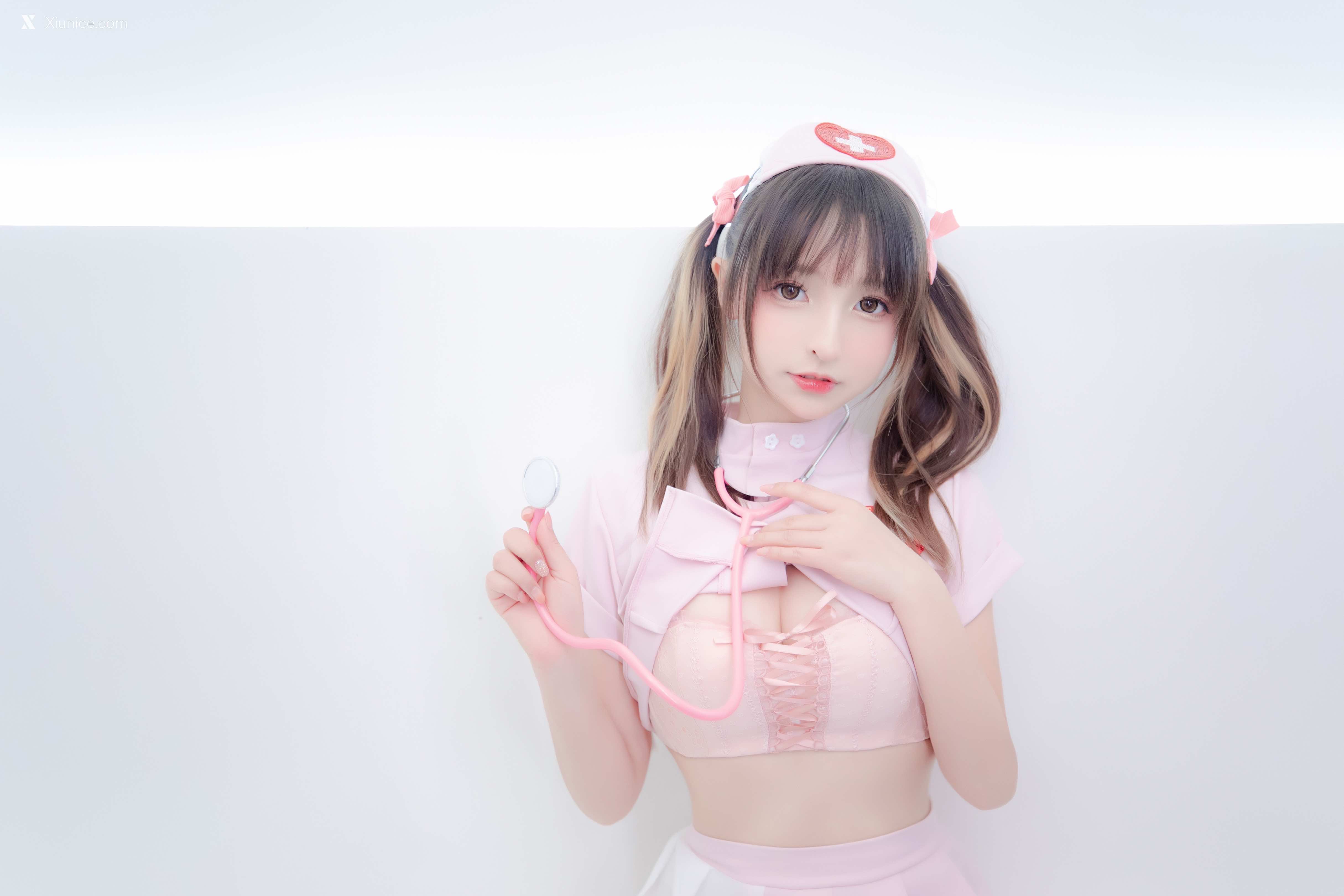 Coser@神楽坂真冬 Vol.084 绝对企画-白丝护士《心身バランス》 第74张