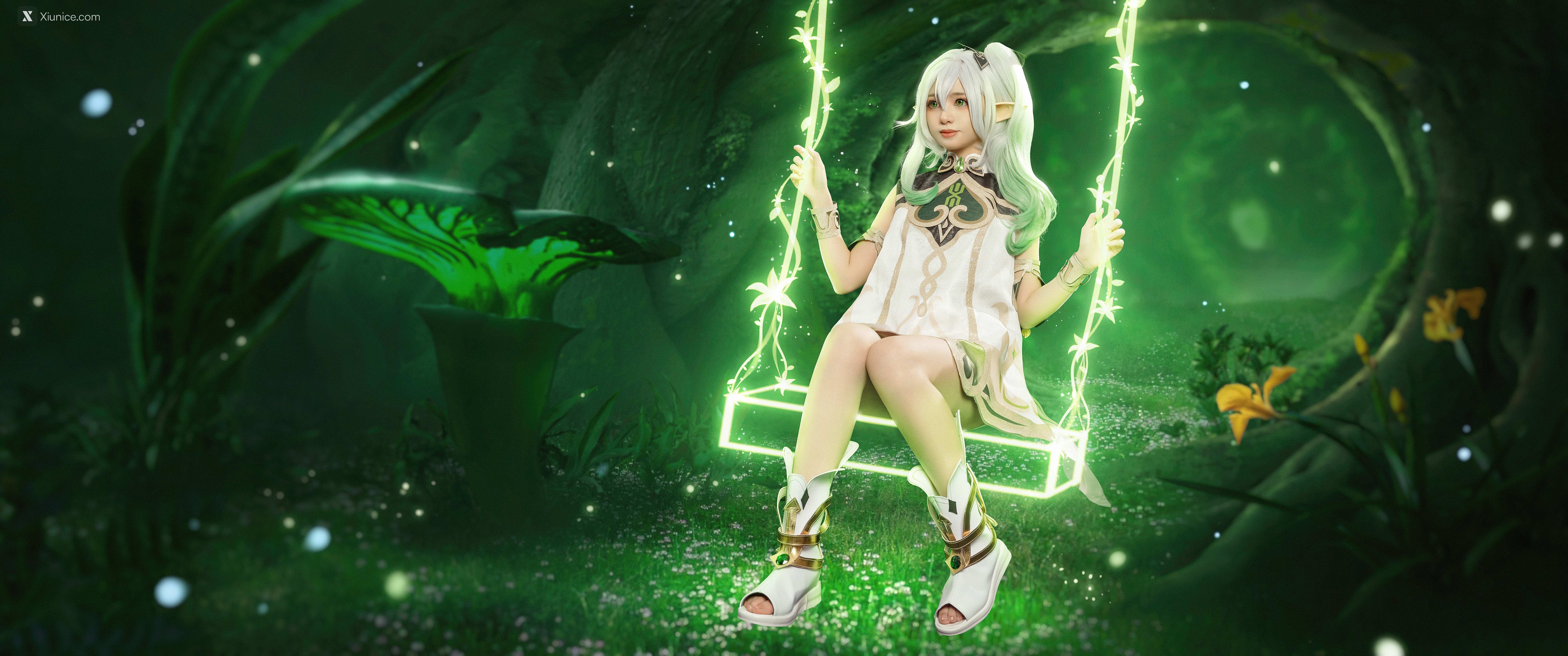 Coser@爆机少女喵小吉 (Nekokoyoshi) Genshin Impact Nahida 第81张