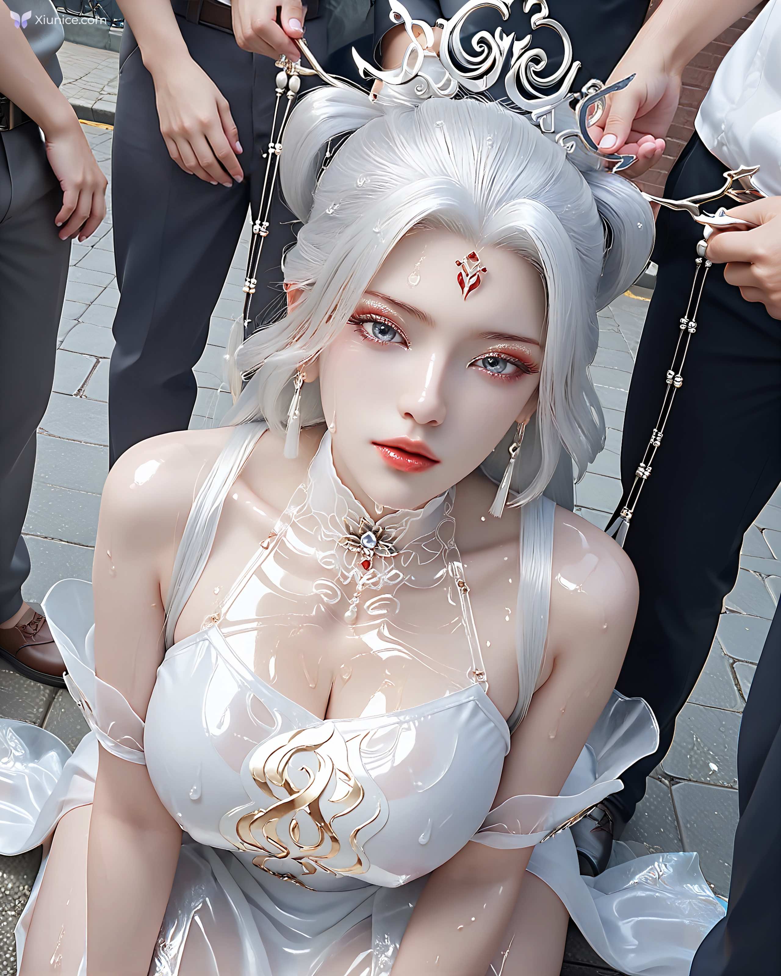 AI Girl 小白诛仙3-白衣单车痴汉 第75张