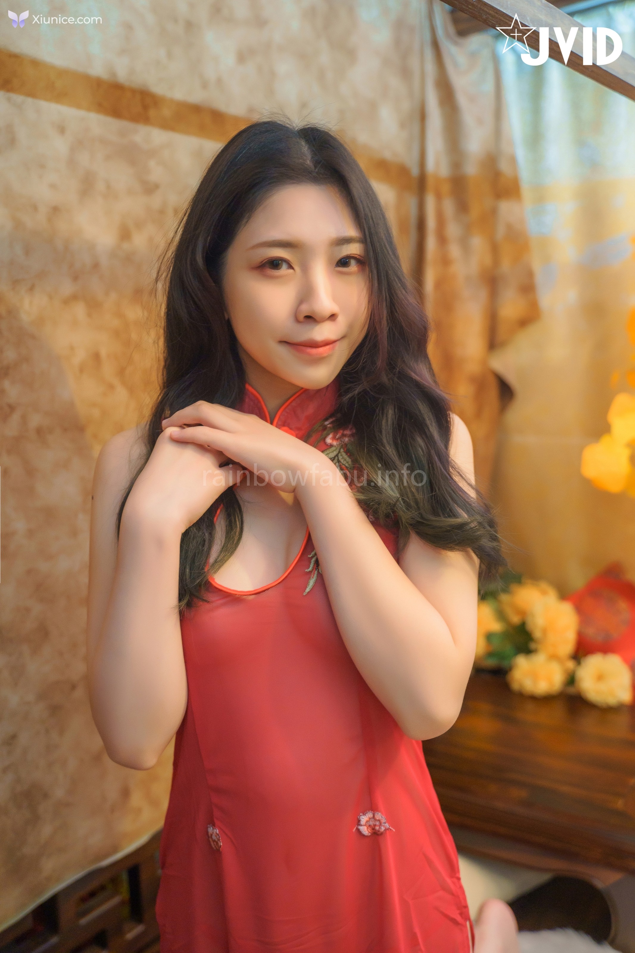 JVID 茶理 加加喵 Jamie – 賀歲特輯 鮑鮑換紅包哥哥爸爸在小穴射越多就可以領越多 第102张