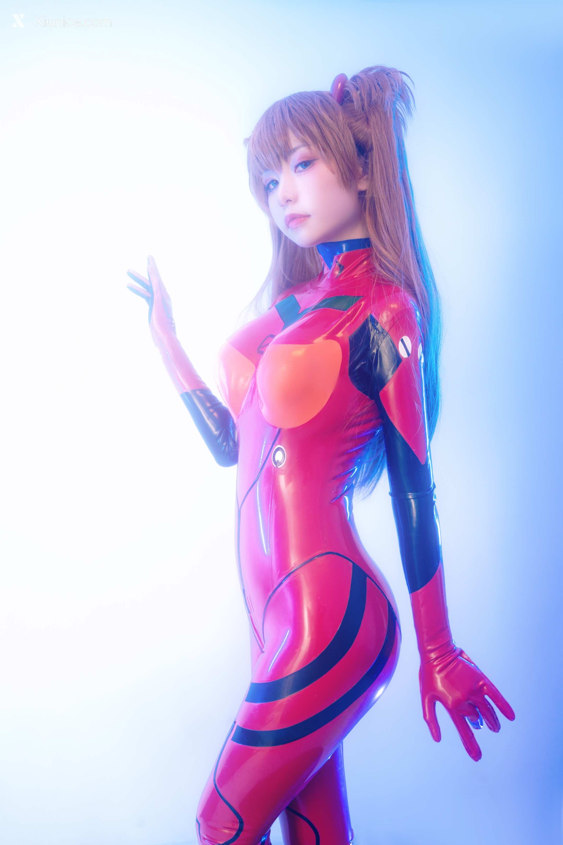 Coser@爆机少女喵小吉 (Nekokoyoshi) 明日香 人类补奸计划 第10张