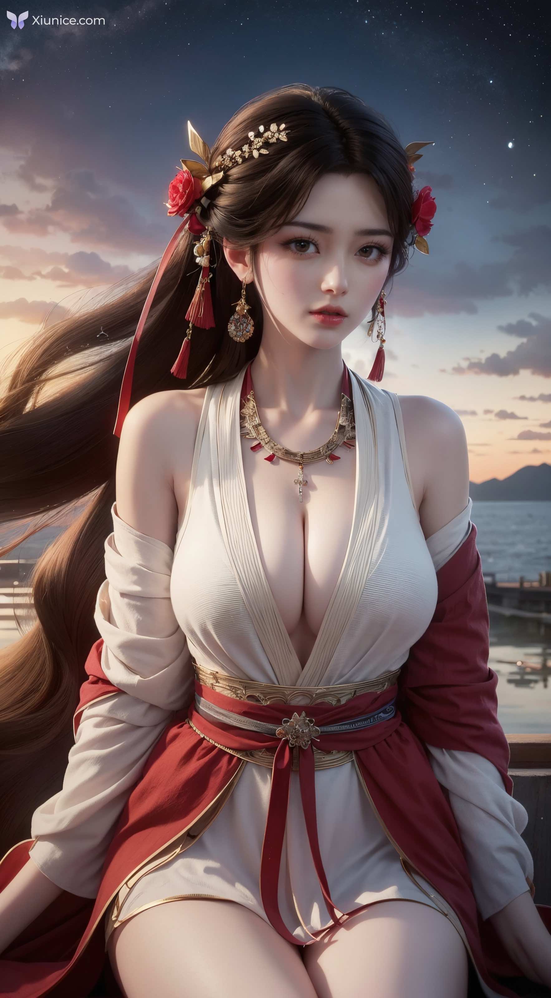 AI Girl 完美世界-火桑女1墨迹 第1张