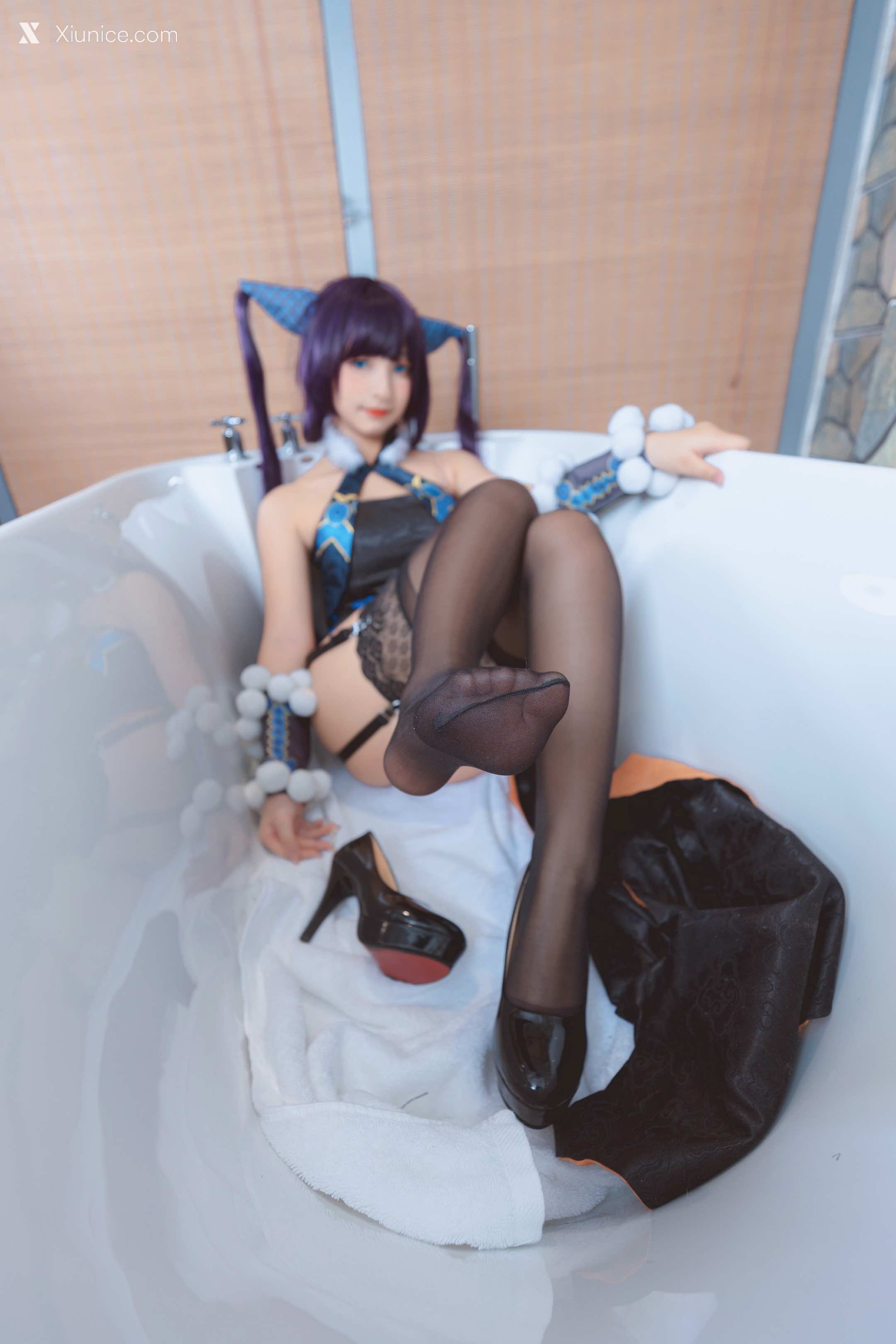 Coser@神楽坂真冬 Vol.062 绝对企画-FGO杨贵妃&企鹅莉莉丝《極楽の氷》 第89张