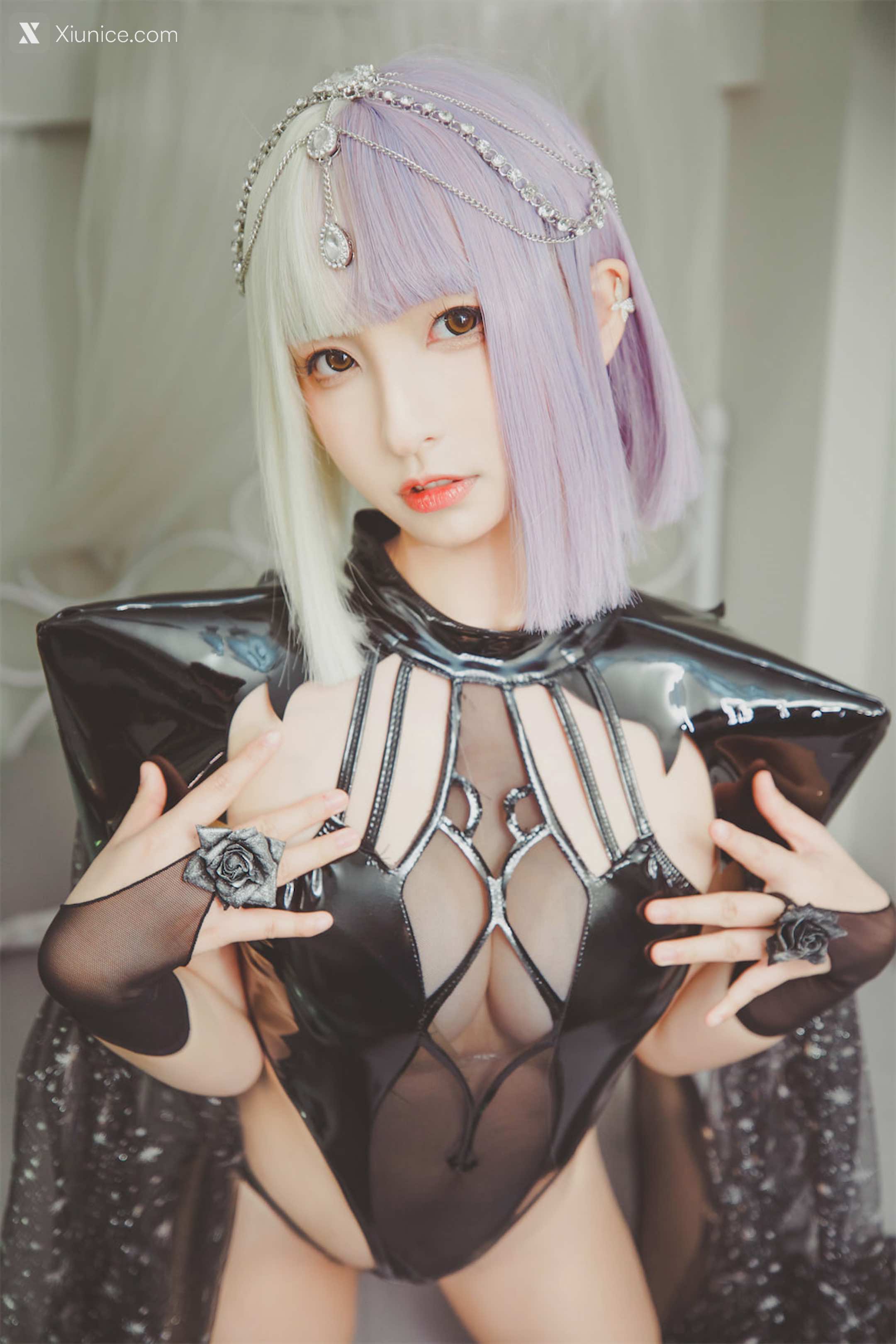 Coser@神楽坂真冬 Vol.082 绝对企画-黑白丝《柔らかい永遠》 第111张