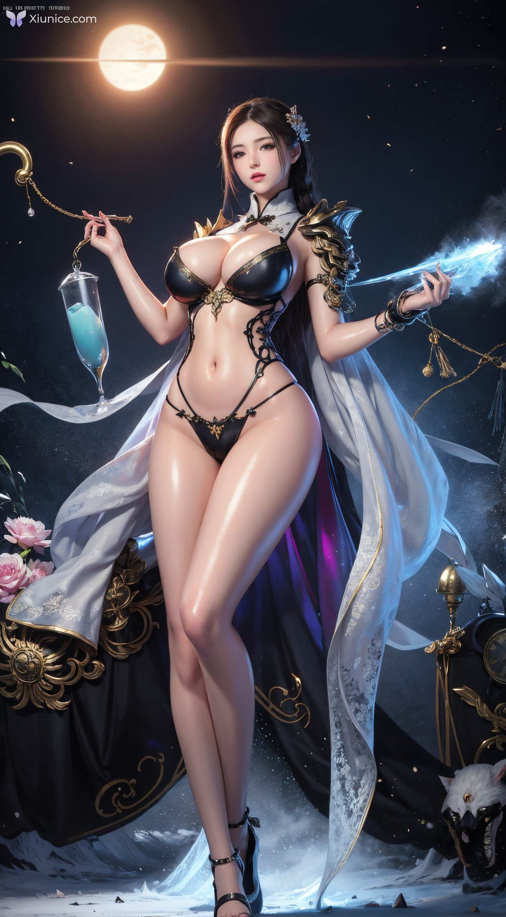 AI Girl 剑灵风格墨迹 第91张