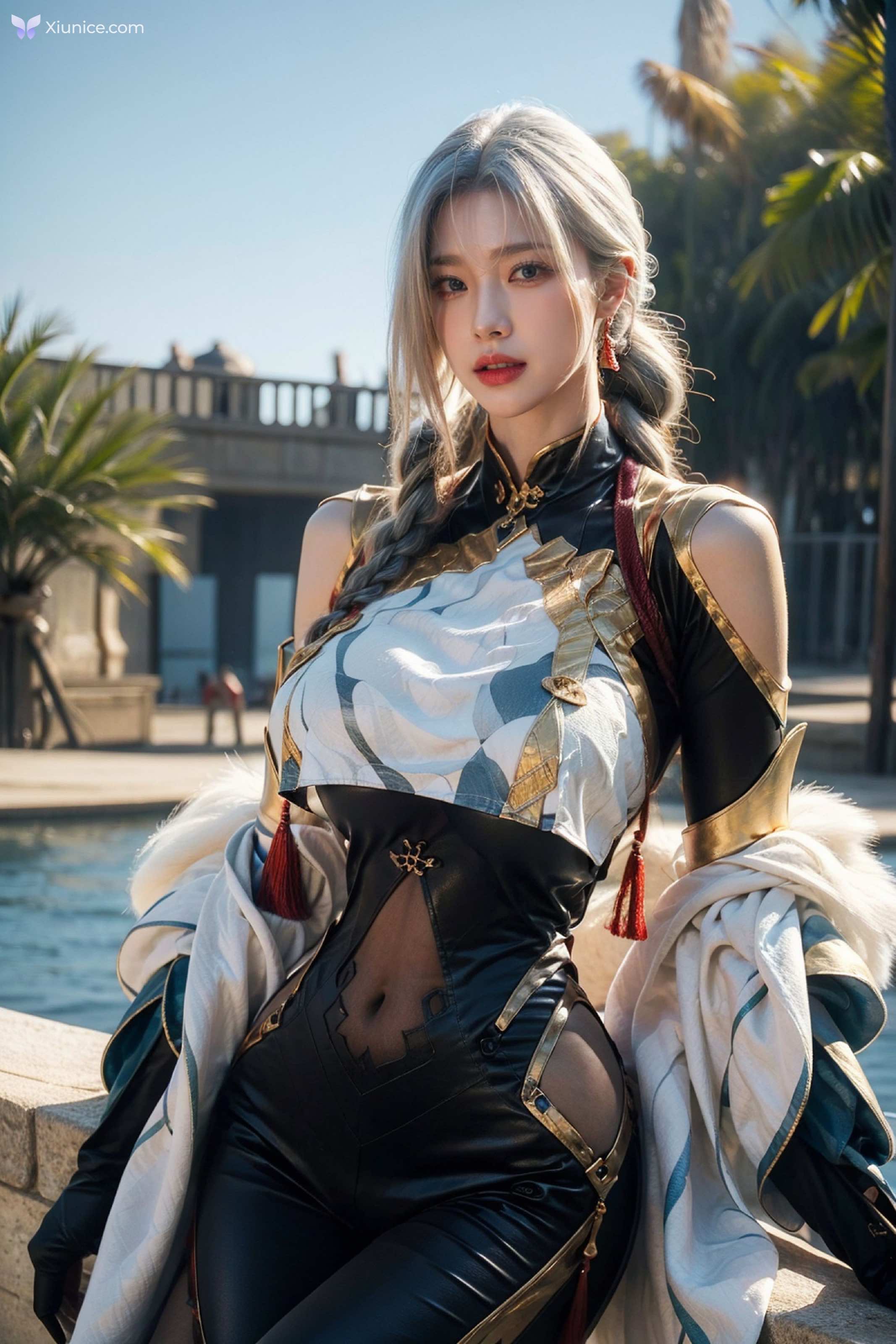 AI Girl 拟实画风-姐姐的剑灵COS 第81张