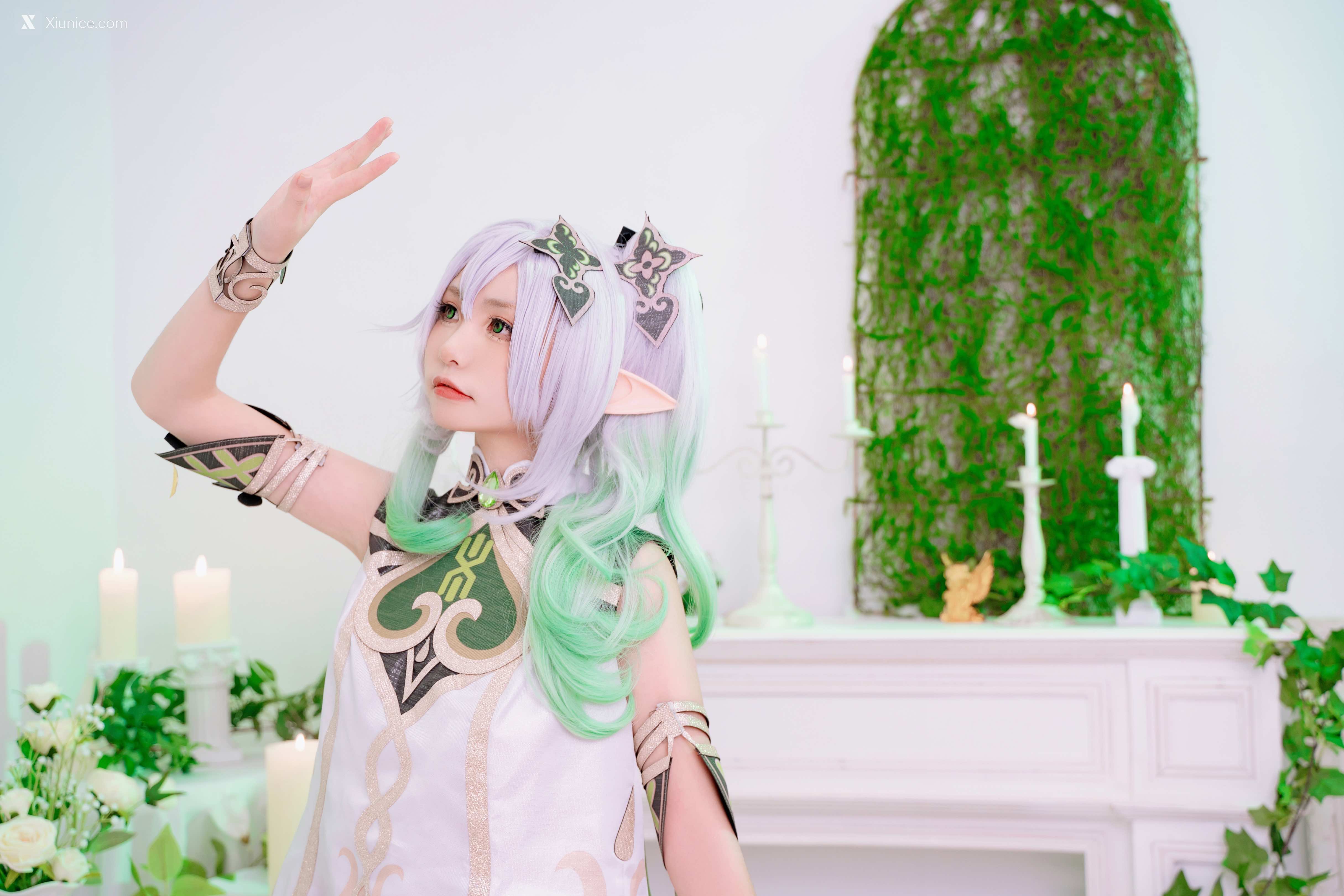 Coser@爆机少女喵小吉 (Nekokoyoshi) Genshin Impact Nahida 第15张