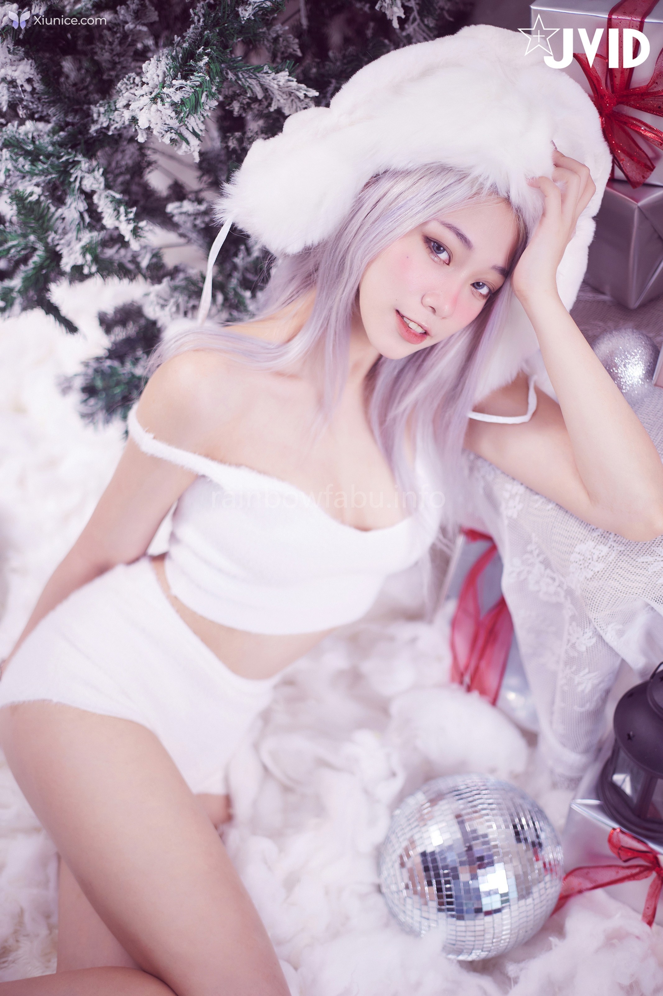 JVID Verna – 性感的愛死寂寞人雪女Verna陪你度過聖誕寒冬 第111张