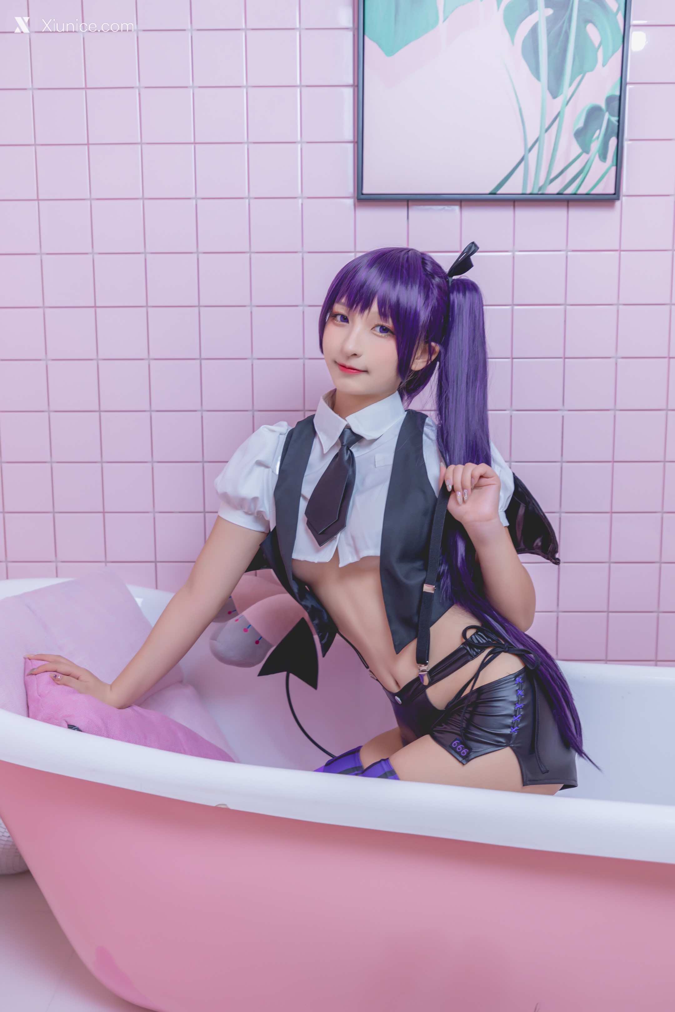 Coser@神楽坂真冬 Vol.064 绝对企画-黛玉&小恶魔《色の香り》 第97张