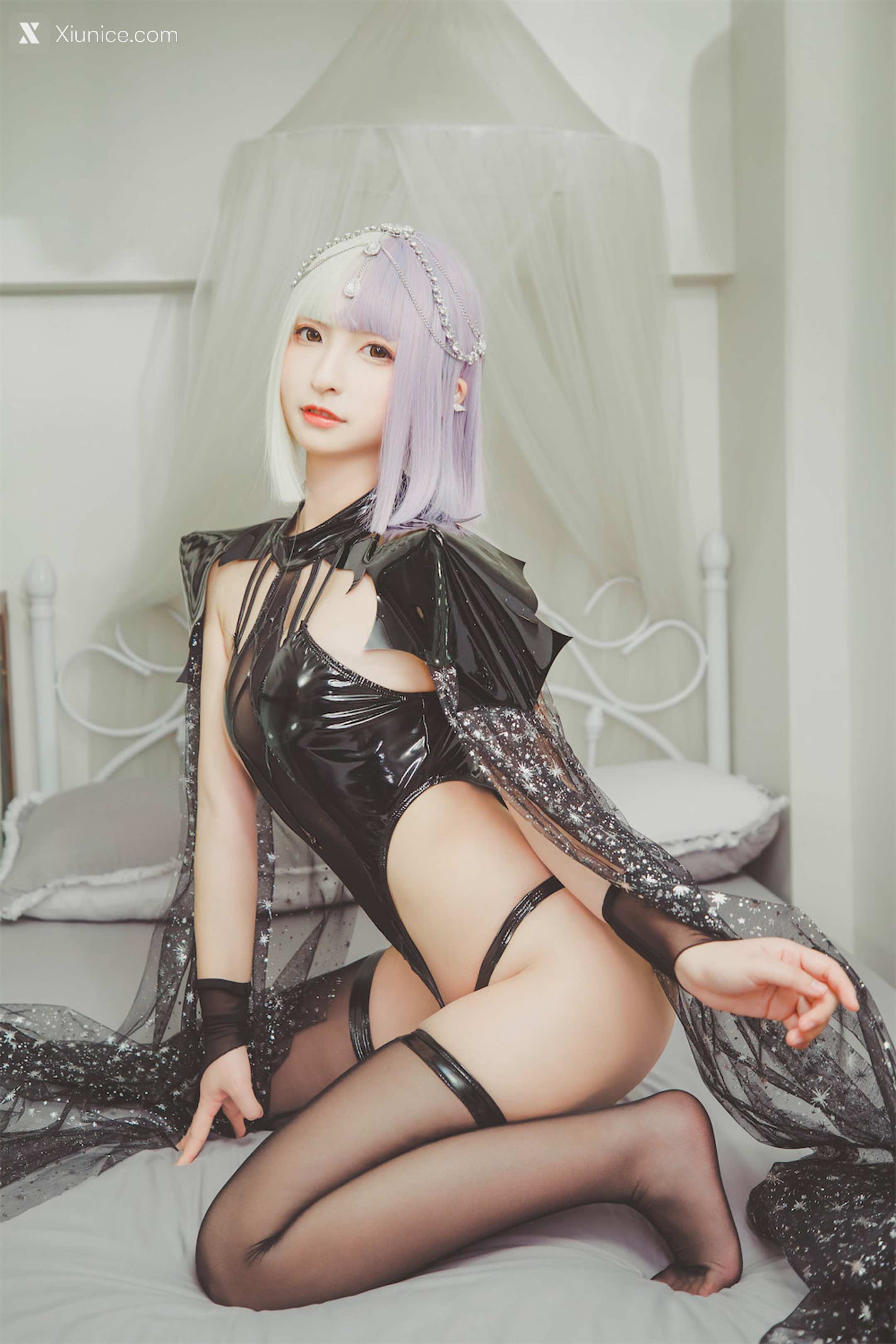 Coser@神楽坂真冬 Vol.082 绝对企画-黑白丝《柔らかい永遠》 第4张