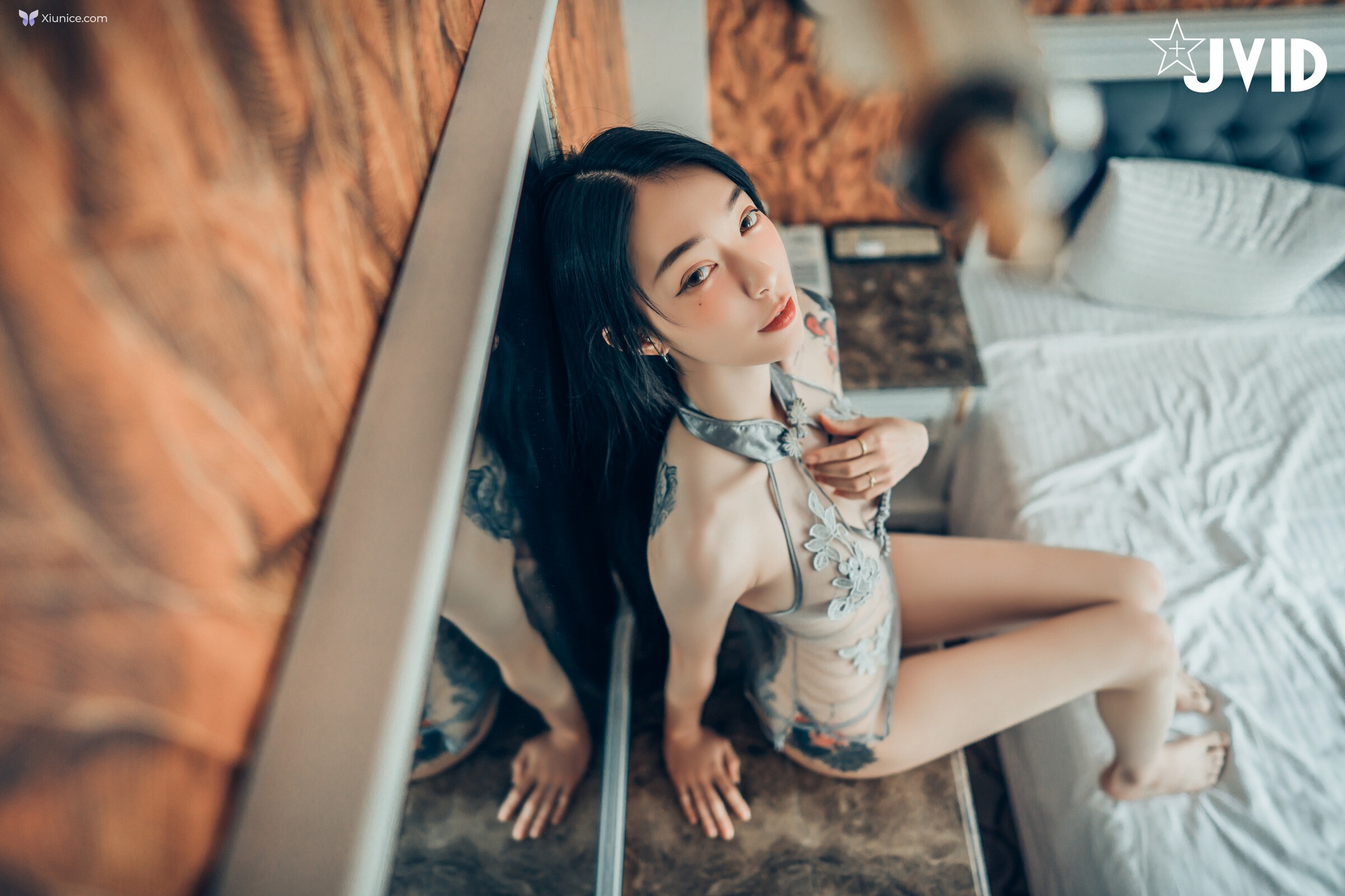 JVID 飄飄哥 – 飄飄女神 色色旗袍系列絕美的體態最適合穿緊身 透明 色色的旗袍 有緊身的 情趣的 透明的… 第29张