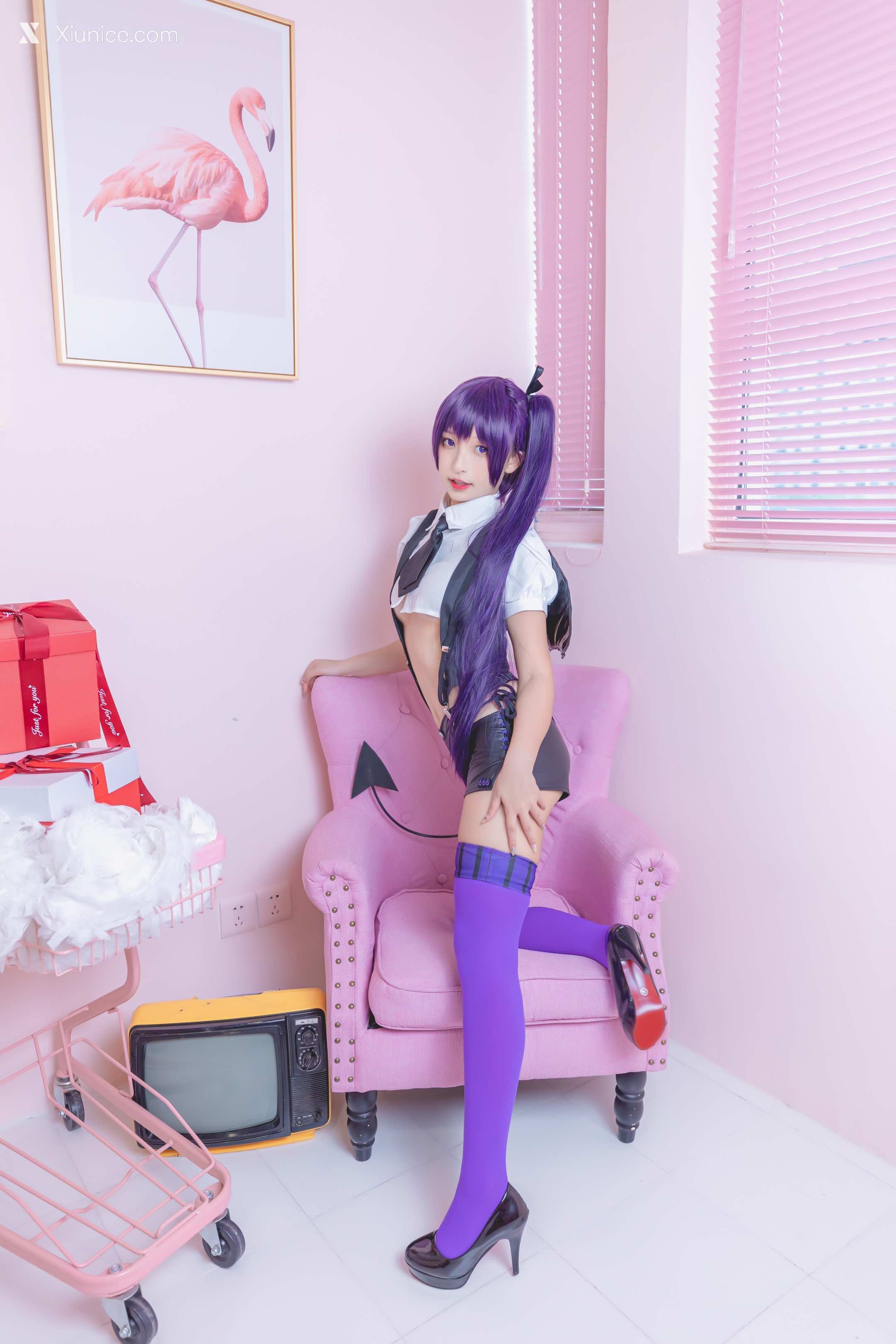 Coser@神楽坂真冬 Vol.064 绝对企画-黛玉&小恶魔《色の香り》 第65张
