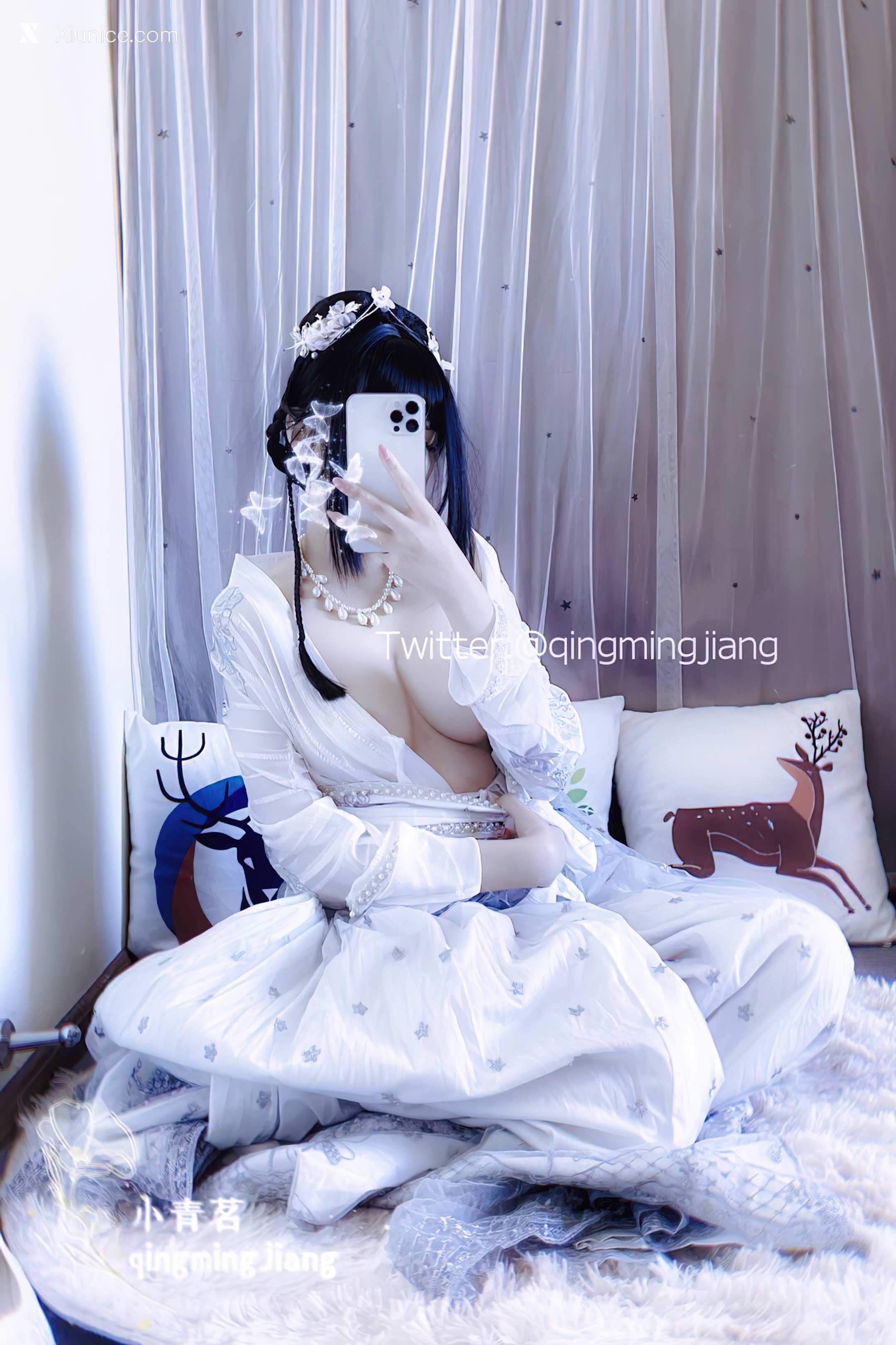 Coser@小青茗 唯美唐装古风下的美妙胴体 第12张