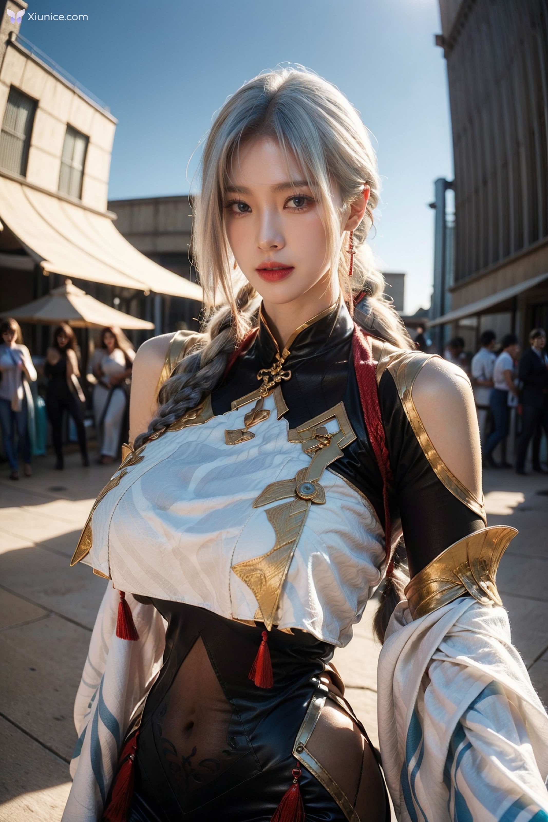 AI Girl 拟实画风-姐姐的剑灵COS 第84张