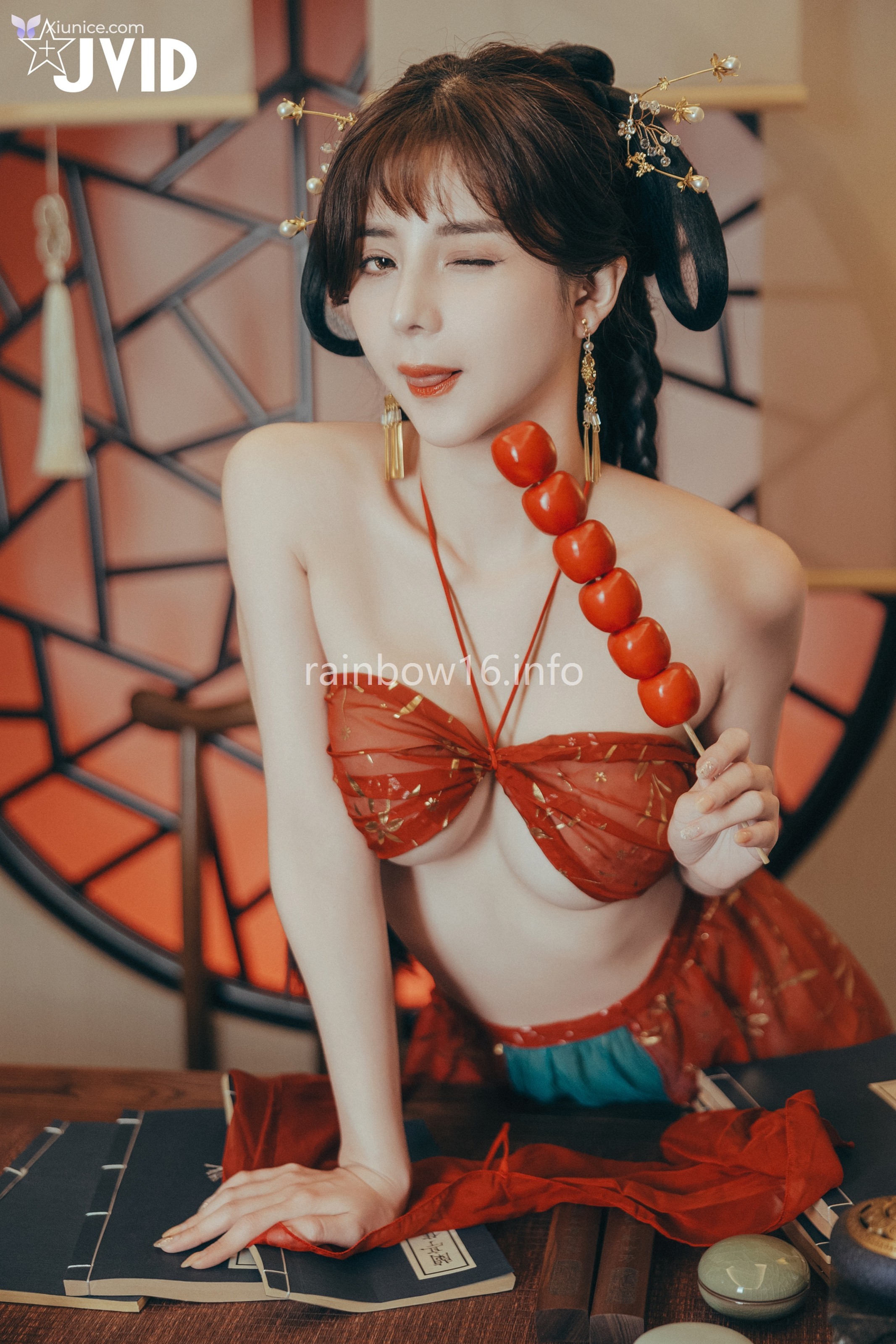 JVID 小米恩Mina – 裸身淫想渡中秋 第12张