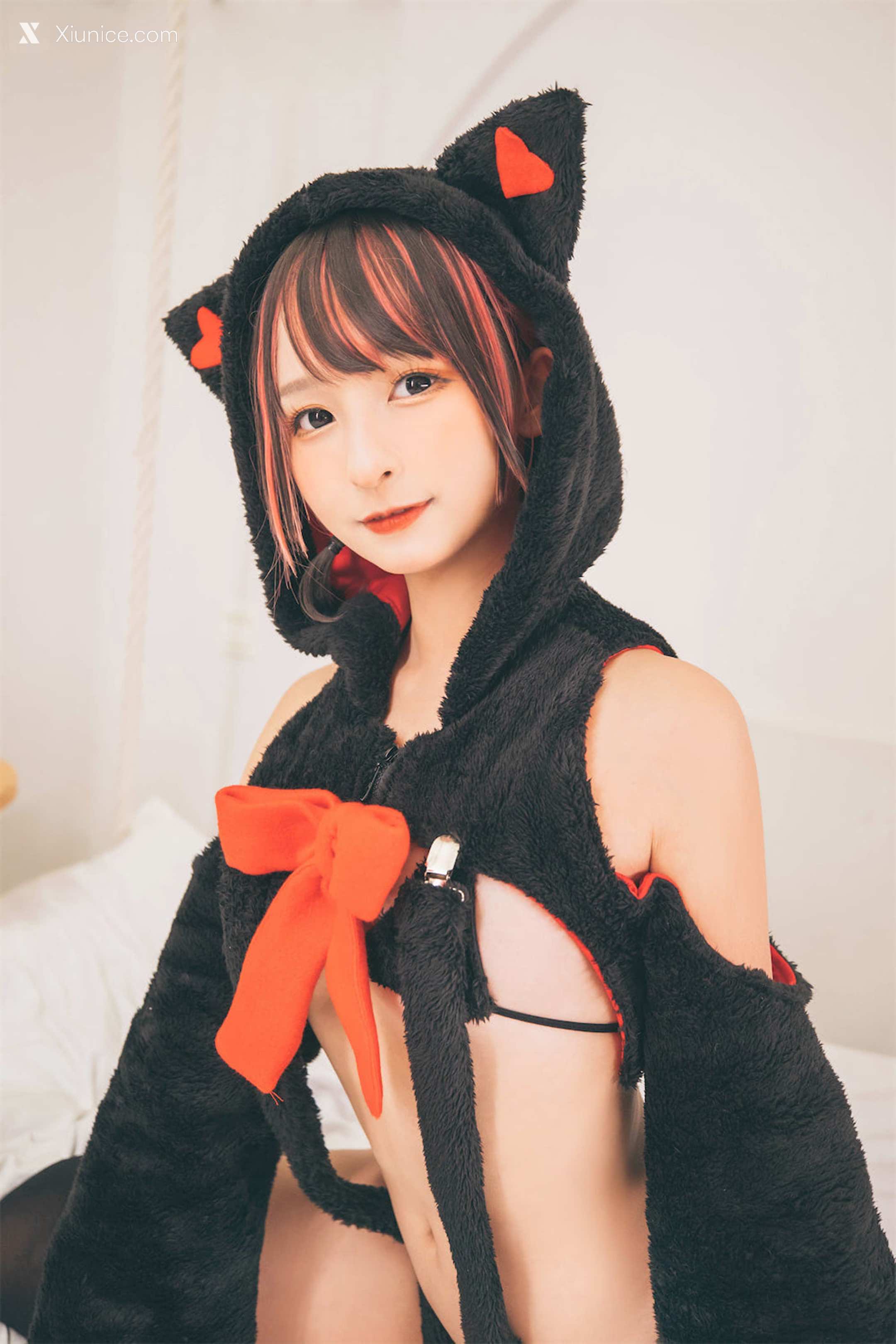 Coser@神楽坂真冬 Vol.077 绝对企画-《白黑の猫》 第150张