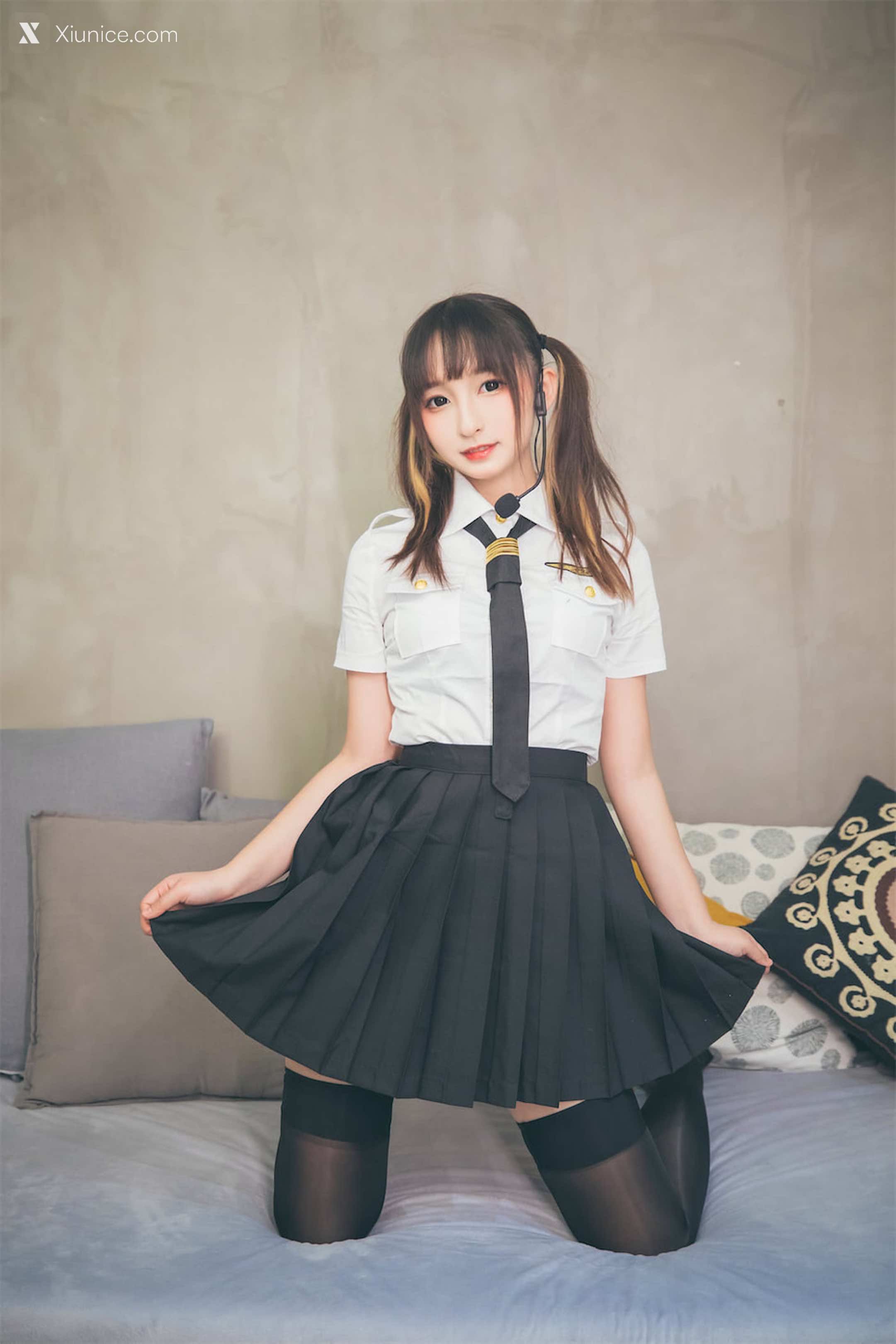 Coser@神楽坂真冬 Vol.081 绝对企画-黑丝皮衣《お帰りなさい、指揮官》 第124张