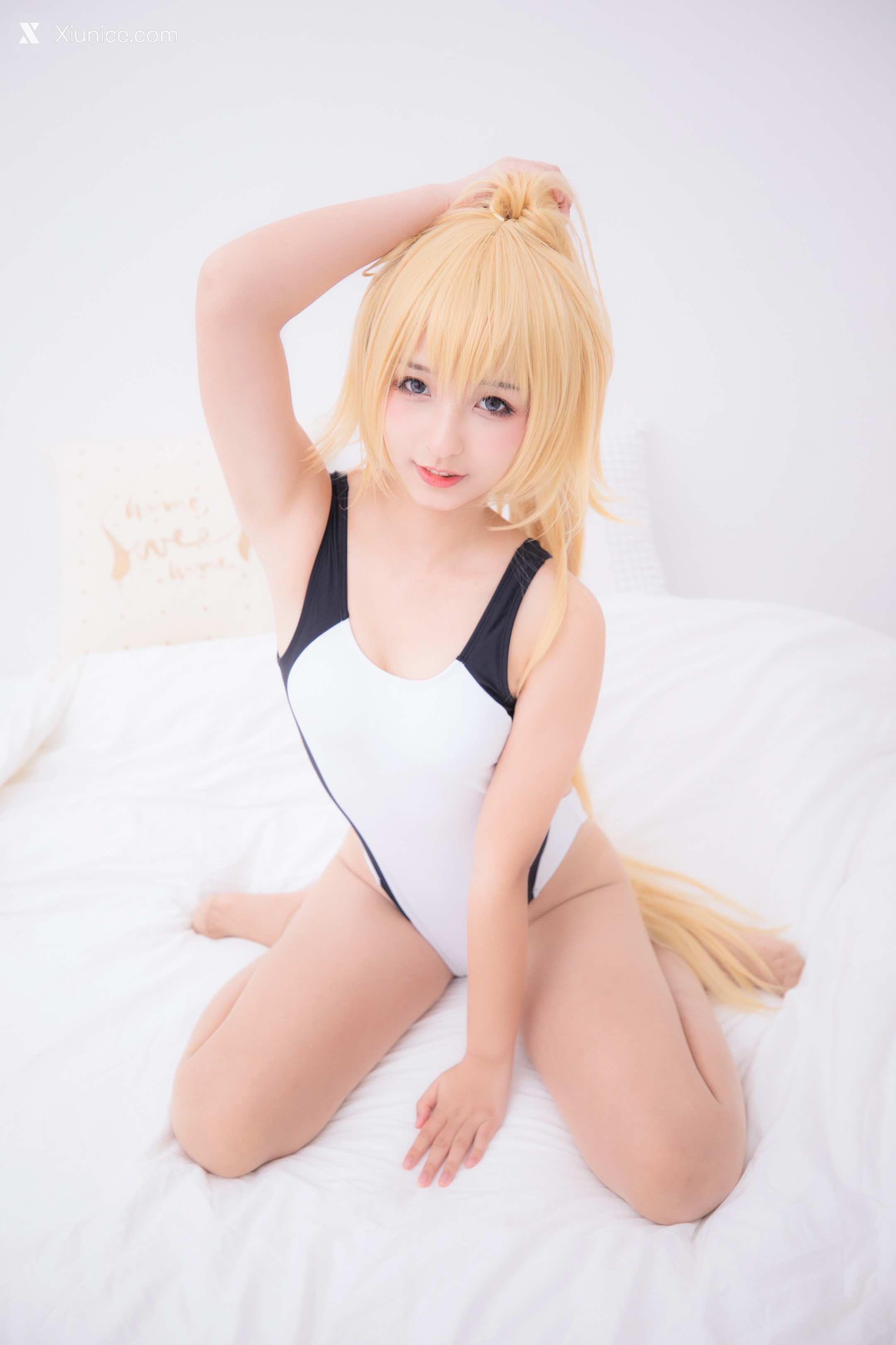 Coser@神楽坂真冬 Vol.036 电子相册-白贞德《Swimingthedrea》 第49张