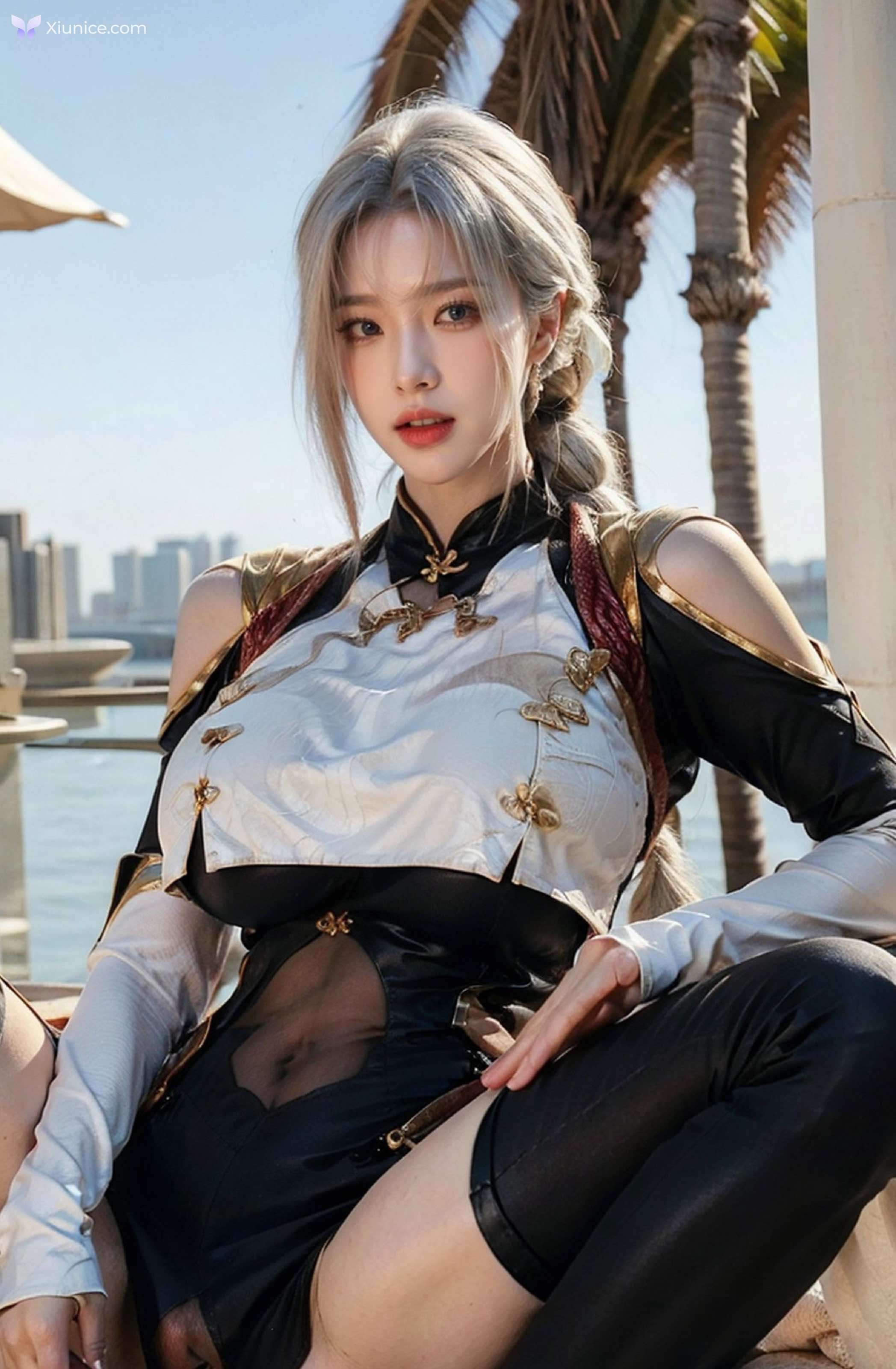 AI Girl 拟实画风-姐姐的剑灵COS 第94张