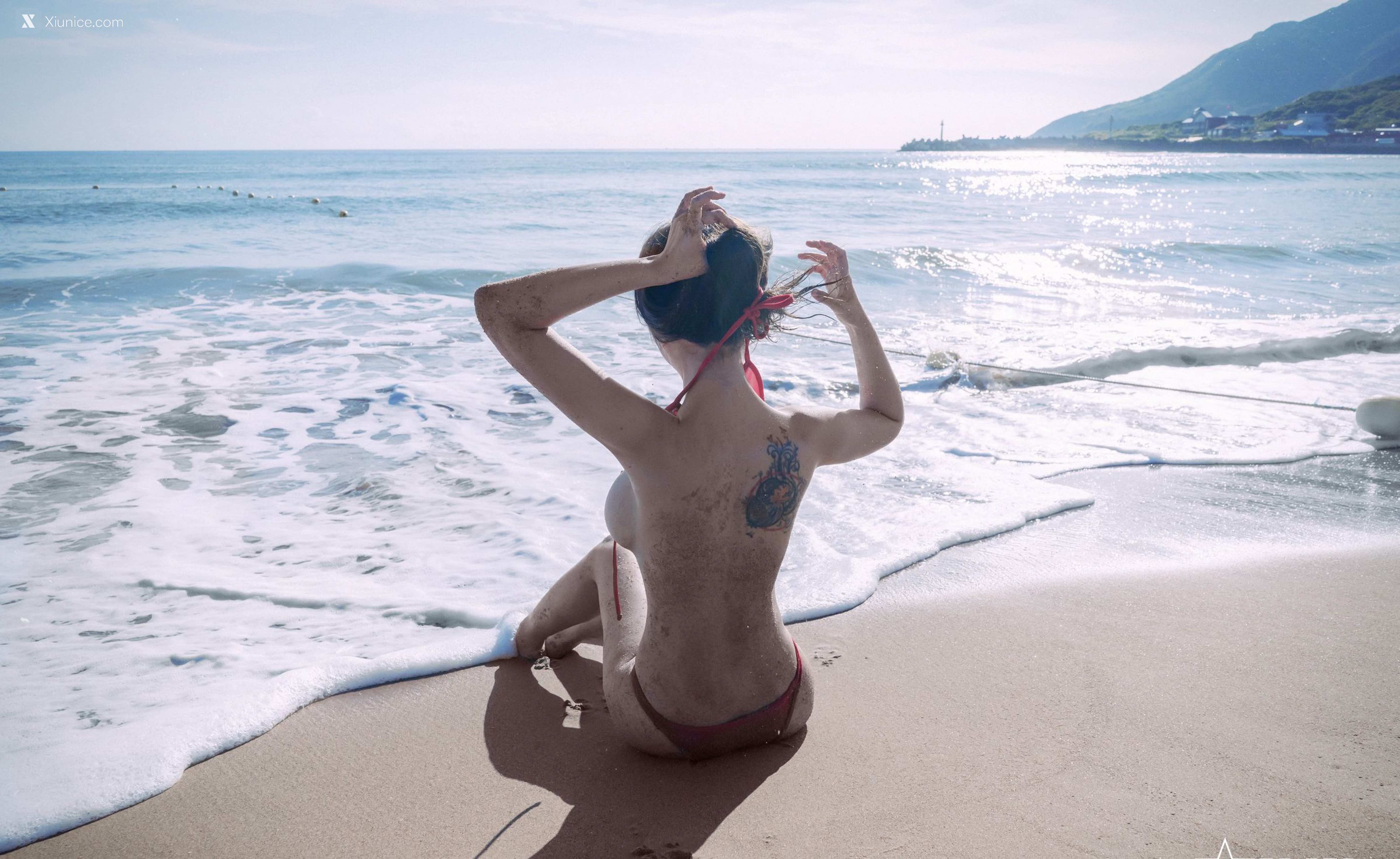 JVID – Bikini sexy beach 第28张