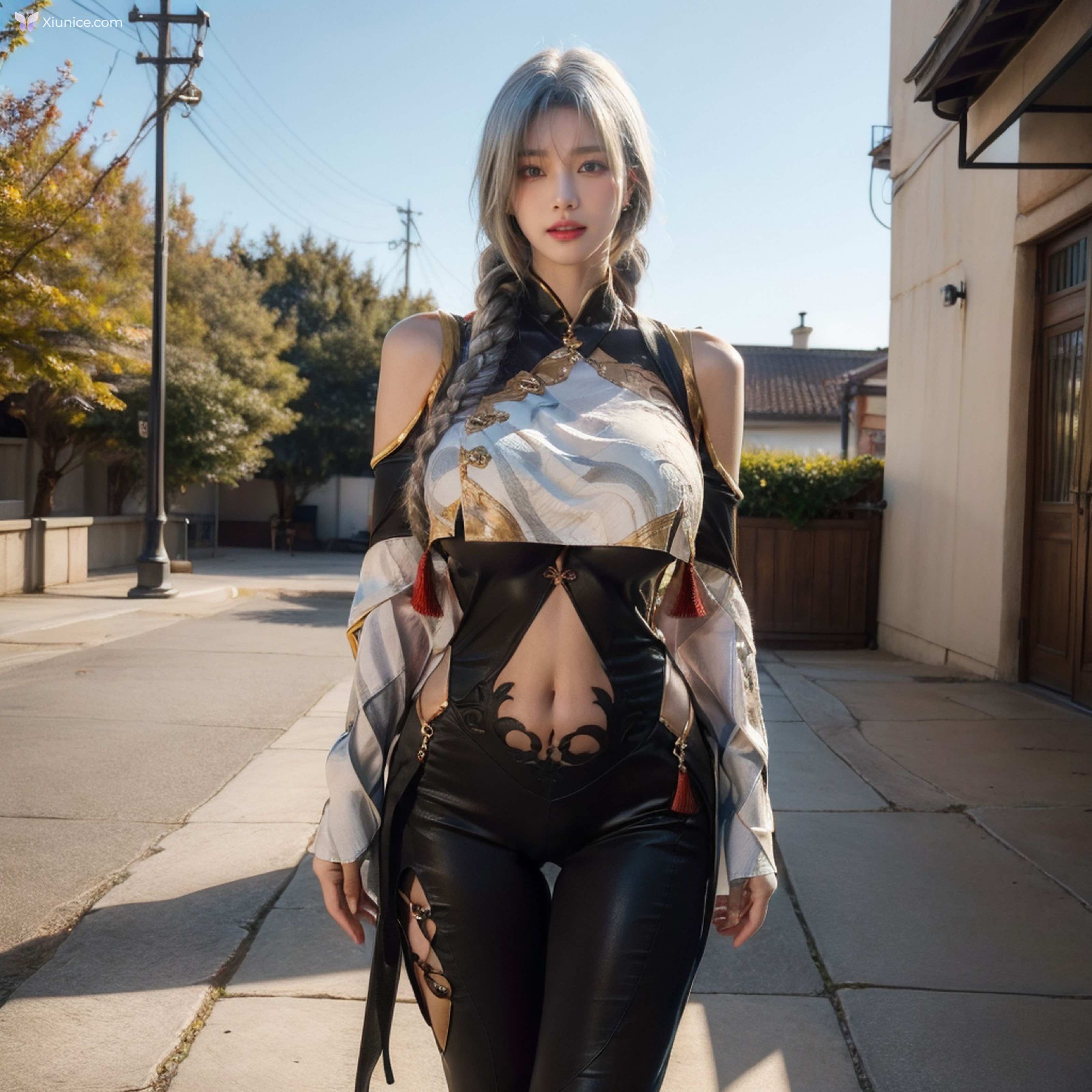 AI Girl 拟实画风-姐姐的剑灵COS 第114张