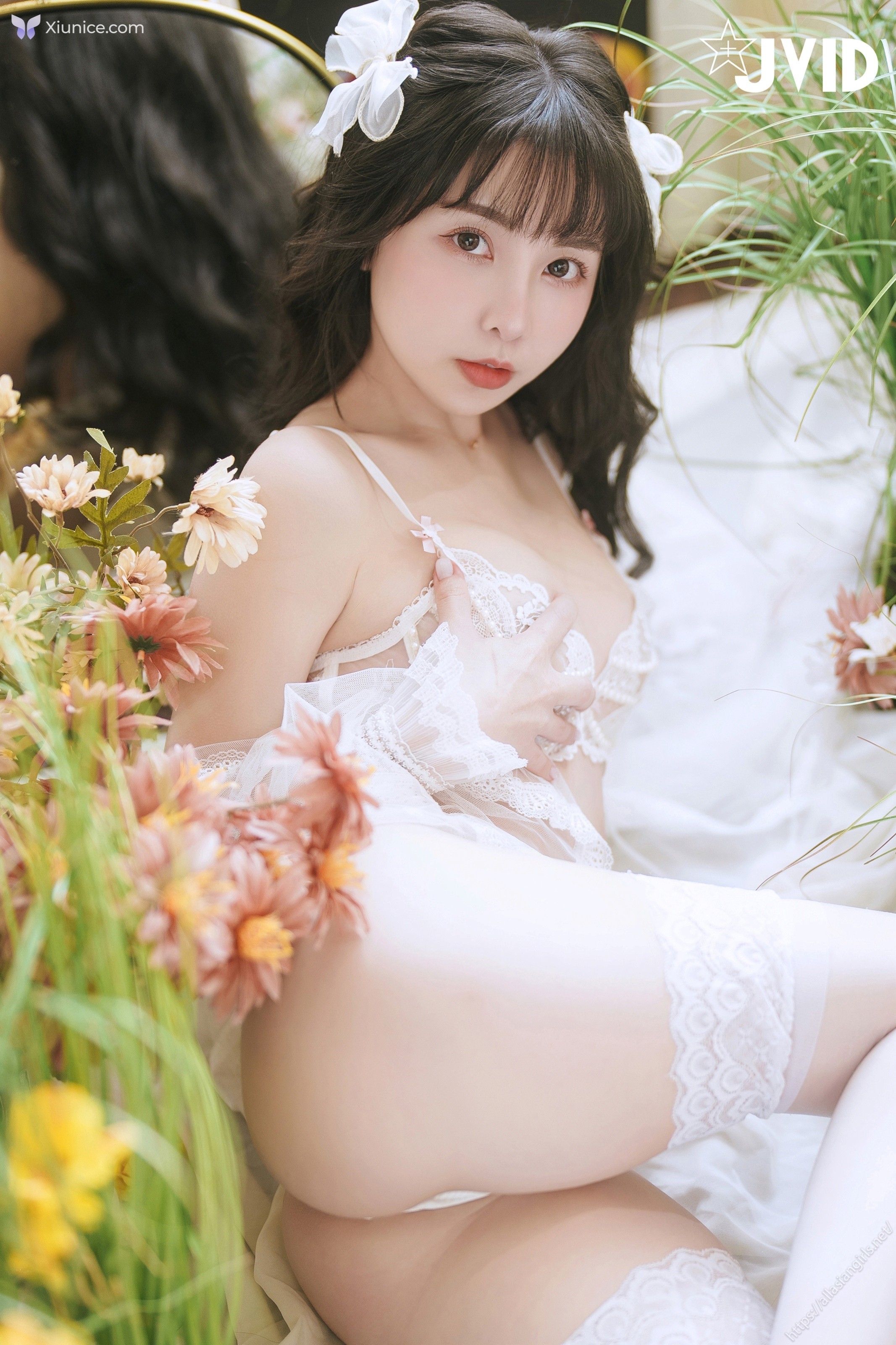 JVID 月台尼Tiny – 新尺度登場初嚐禁果解開情慾底線天然美乳Tiny化身夏娃與你一起纏綿 第22张
