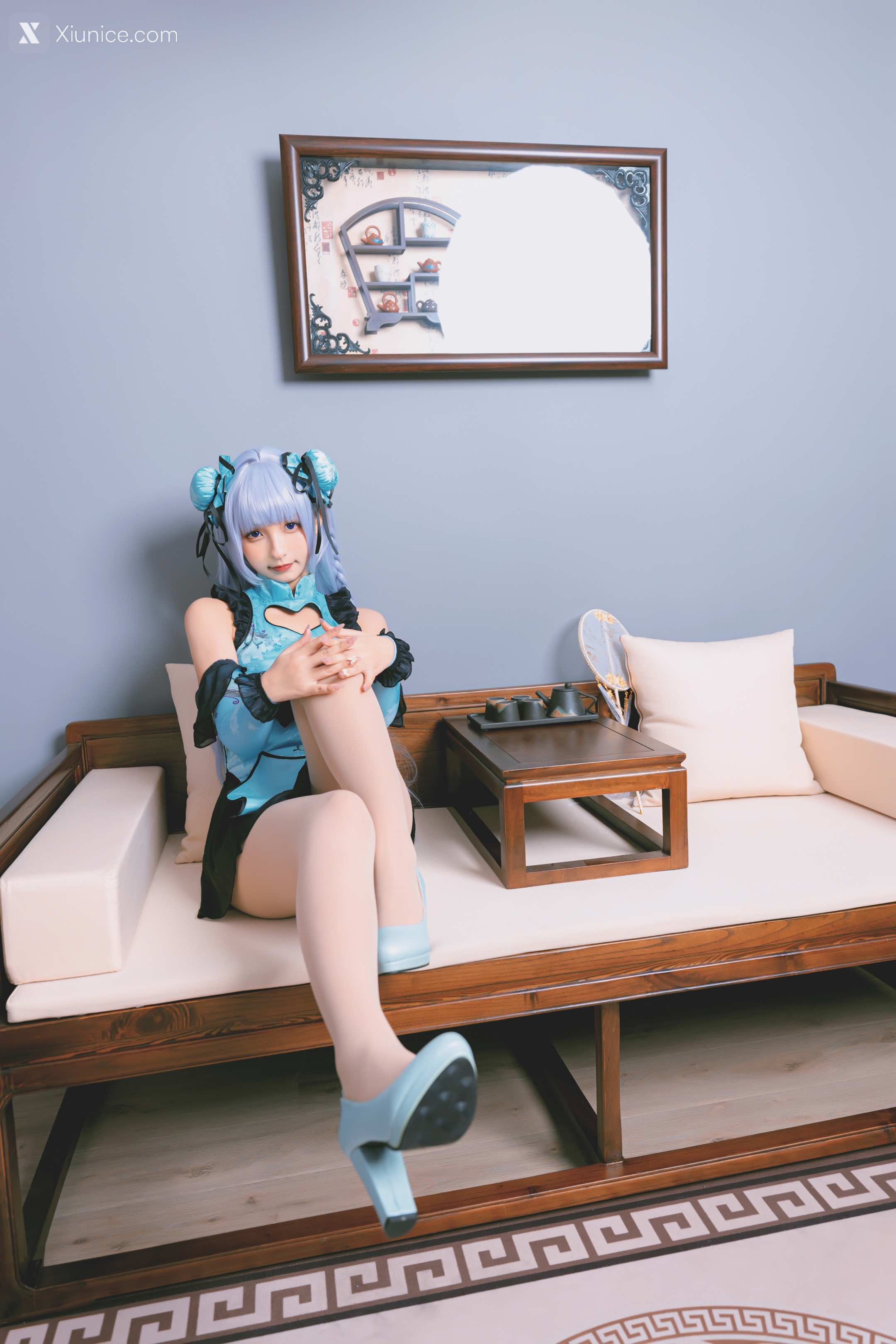 Coser@神楽坂真冬 Vol.064 绝对企画-黛玉&小恶魔《色の香り》 第15张