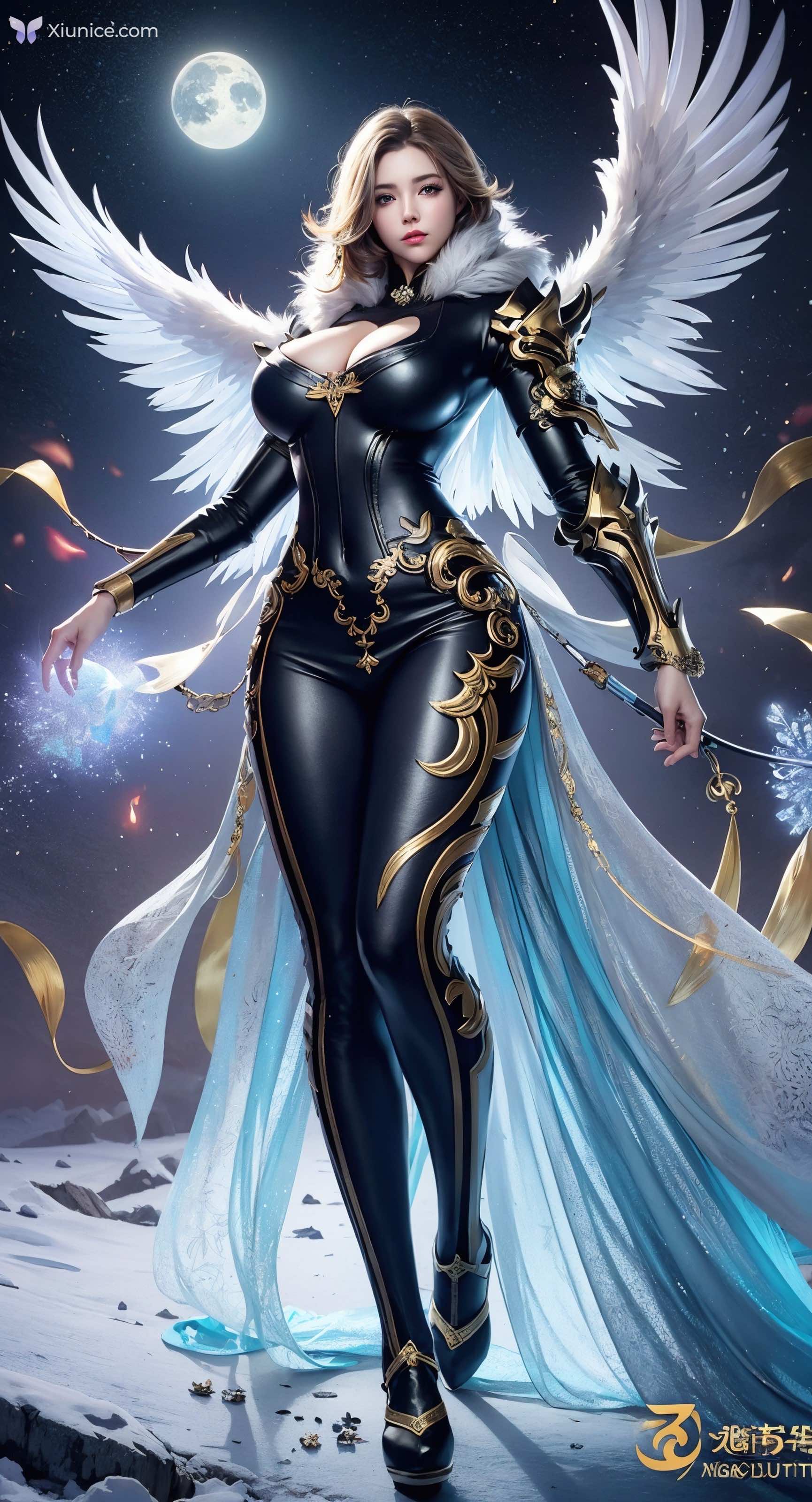 AI Girl 剑灵风格墨迹 第115张