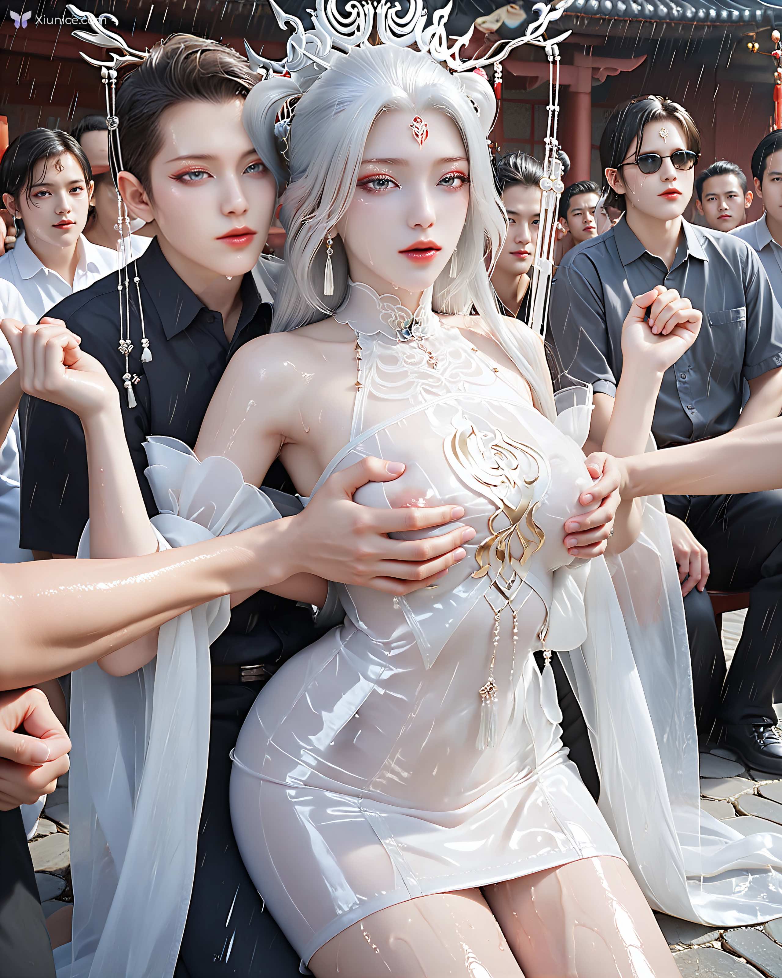 AI Girl 小白诛仙3-白衣单车痴汉 第84张