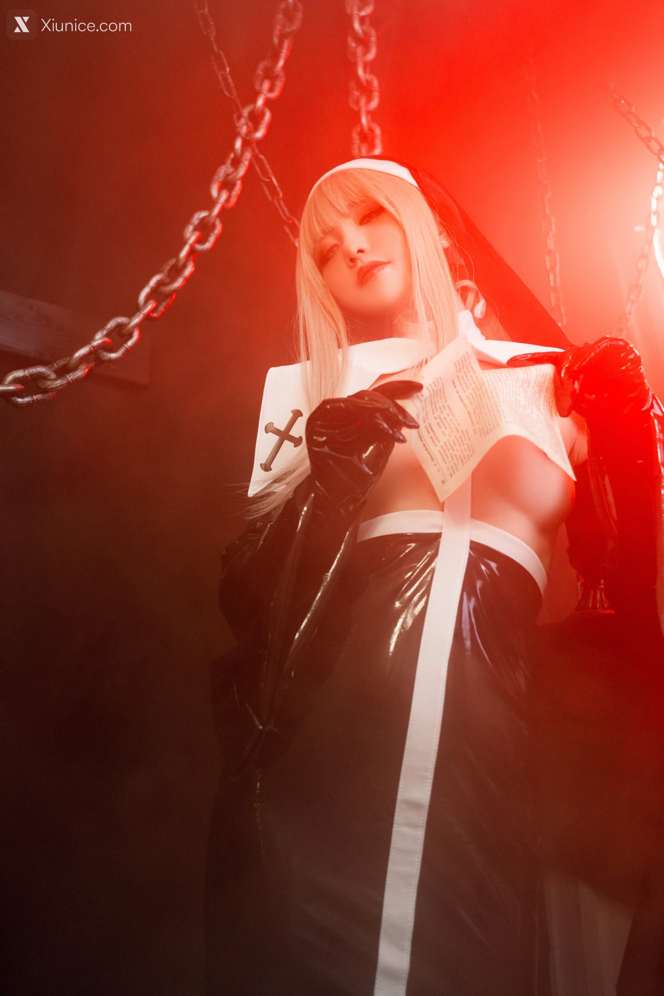 Coser@爆机少女喵小吉 (Nekokoyoshi) 恶堕修女 第84张