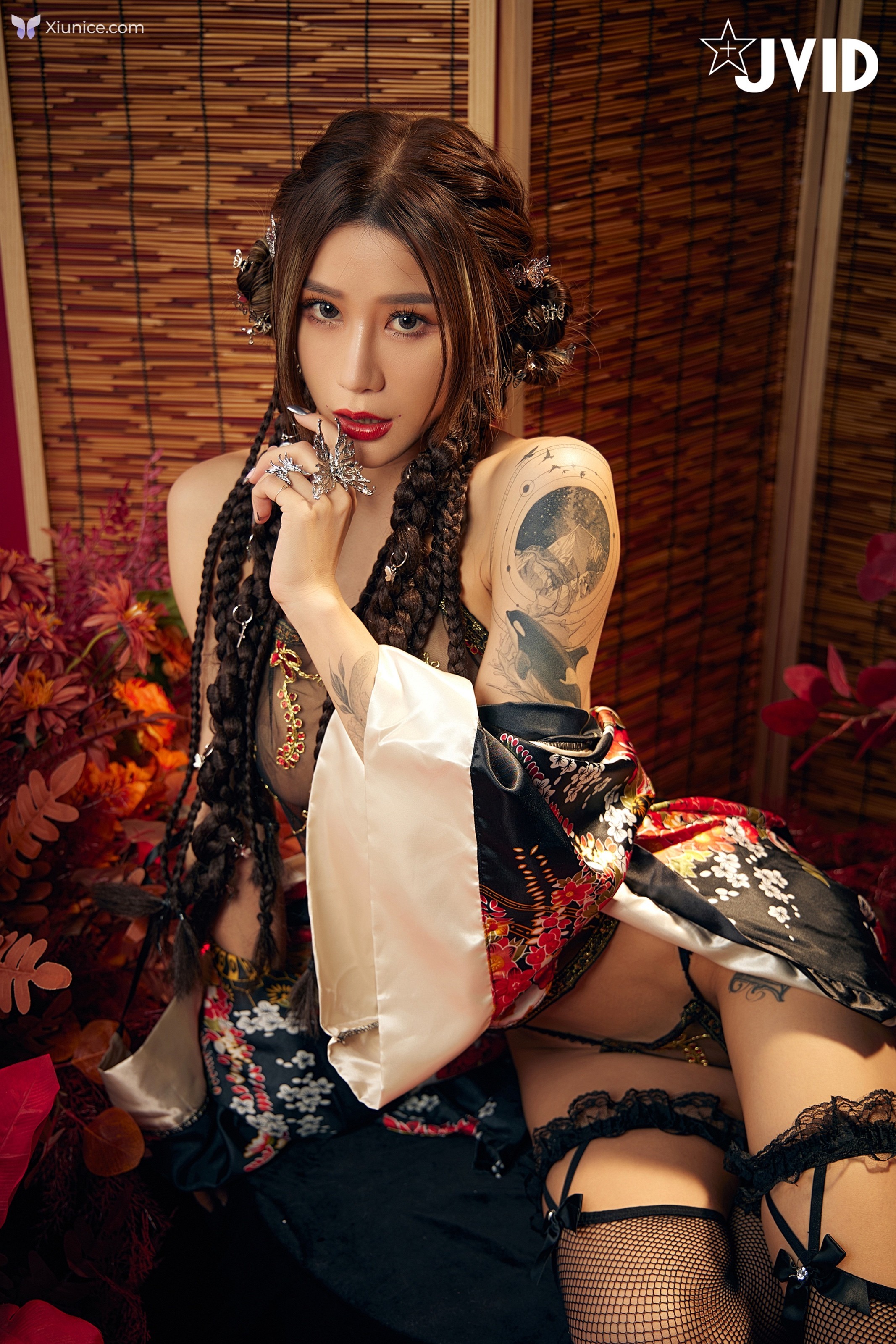 JVID Lara 雙囍 – 聖上寵幸首選傾國傾城囍媚娘 婀娜多姿 酥胸外露 第109张