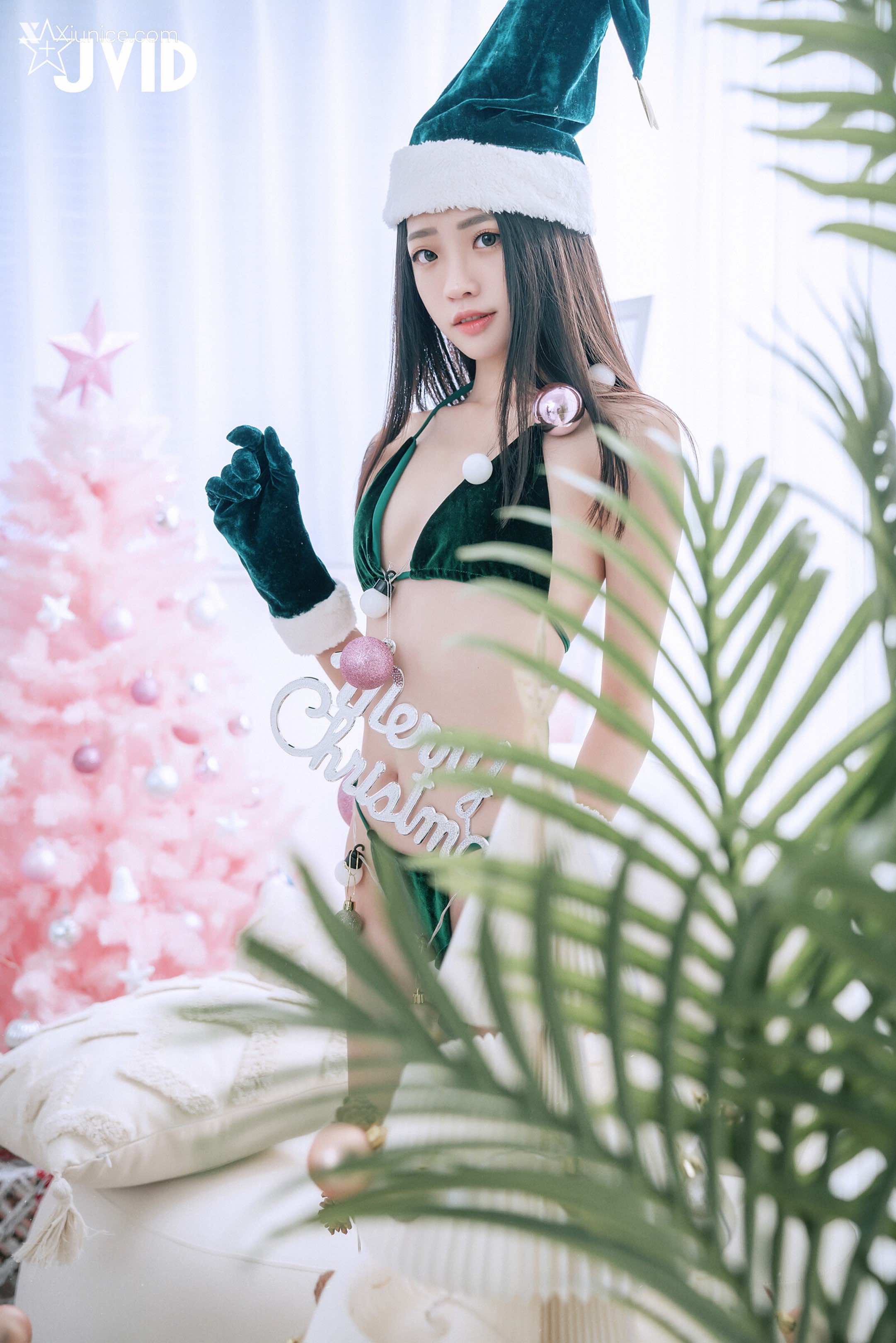 JVID – Angel（妍妍）- 聖誕樹化身の全裸女妖精 第8张
