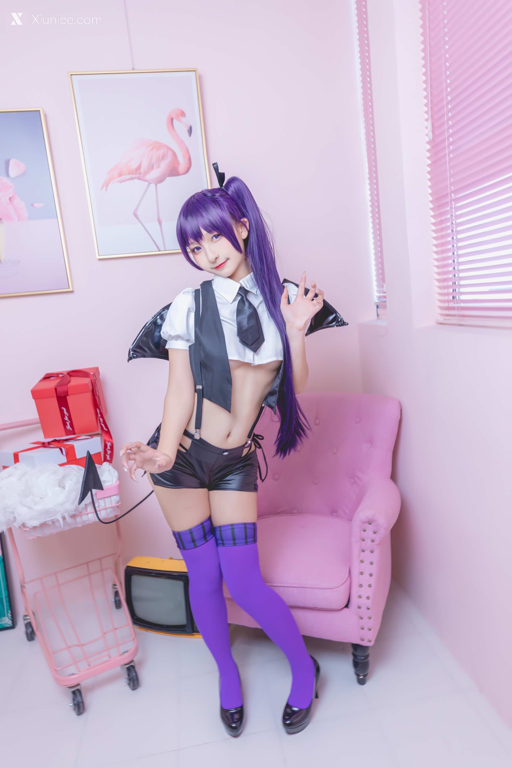 Coser@神楽坂真冬 Vol.064 绝对企画-黛玉&小恶魔《色の香り》 第76张