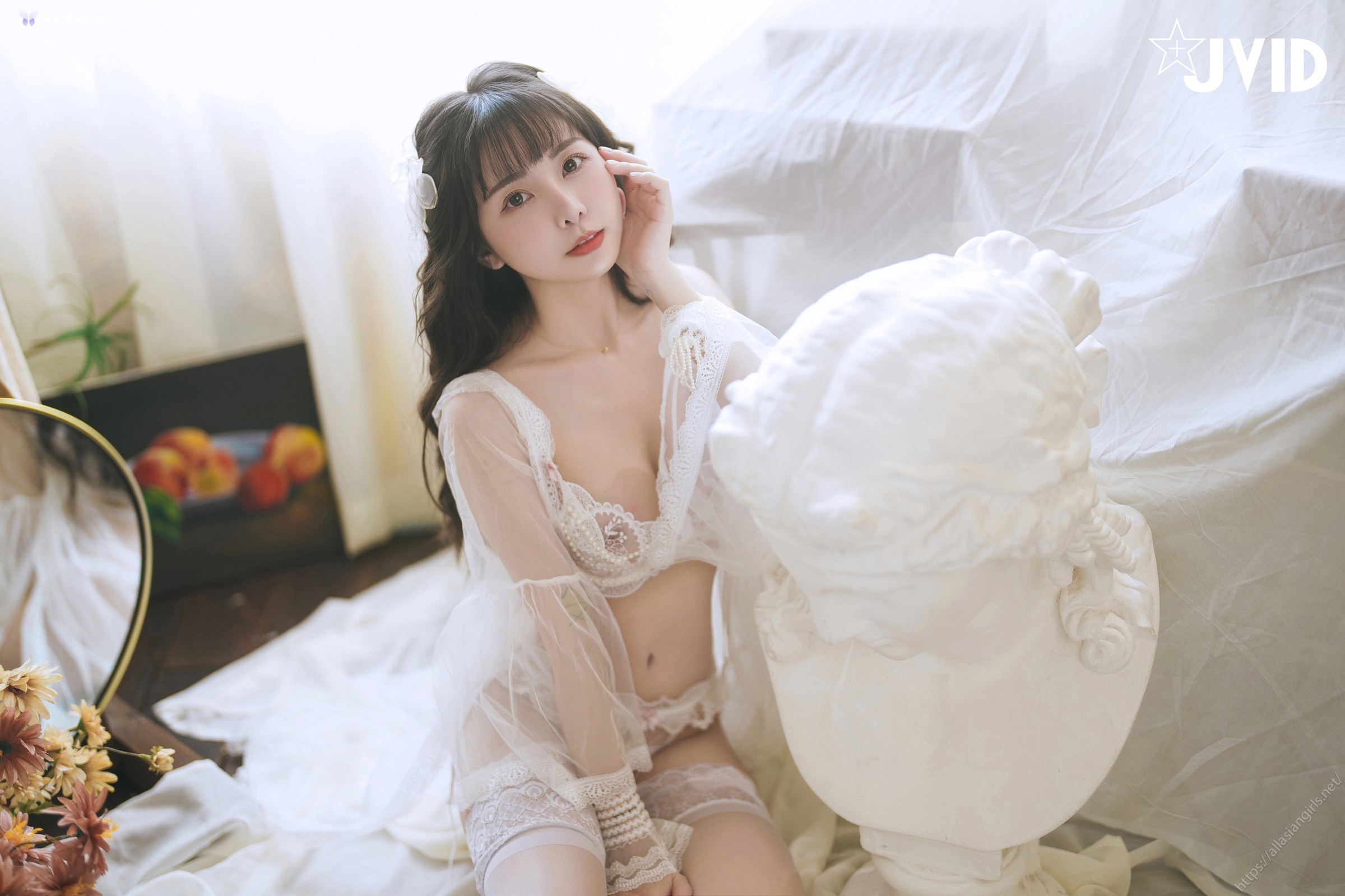 JVID 月台尼Tiny – 新尺度登場初嚐禁果解開情慾底線天然美乳Tiny化身夏娃與你一起纏綿 第12张
