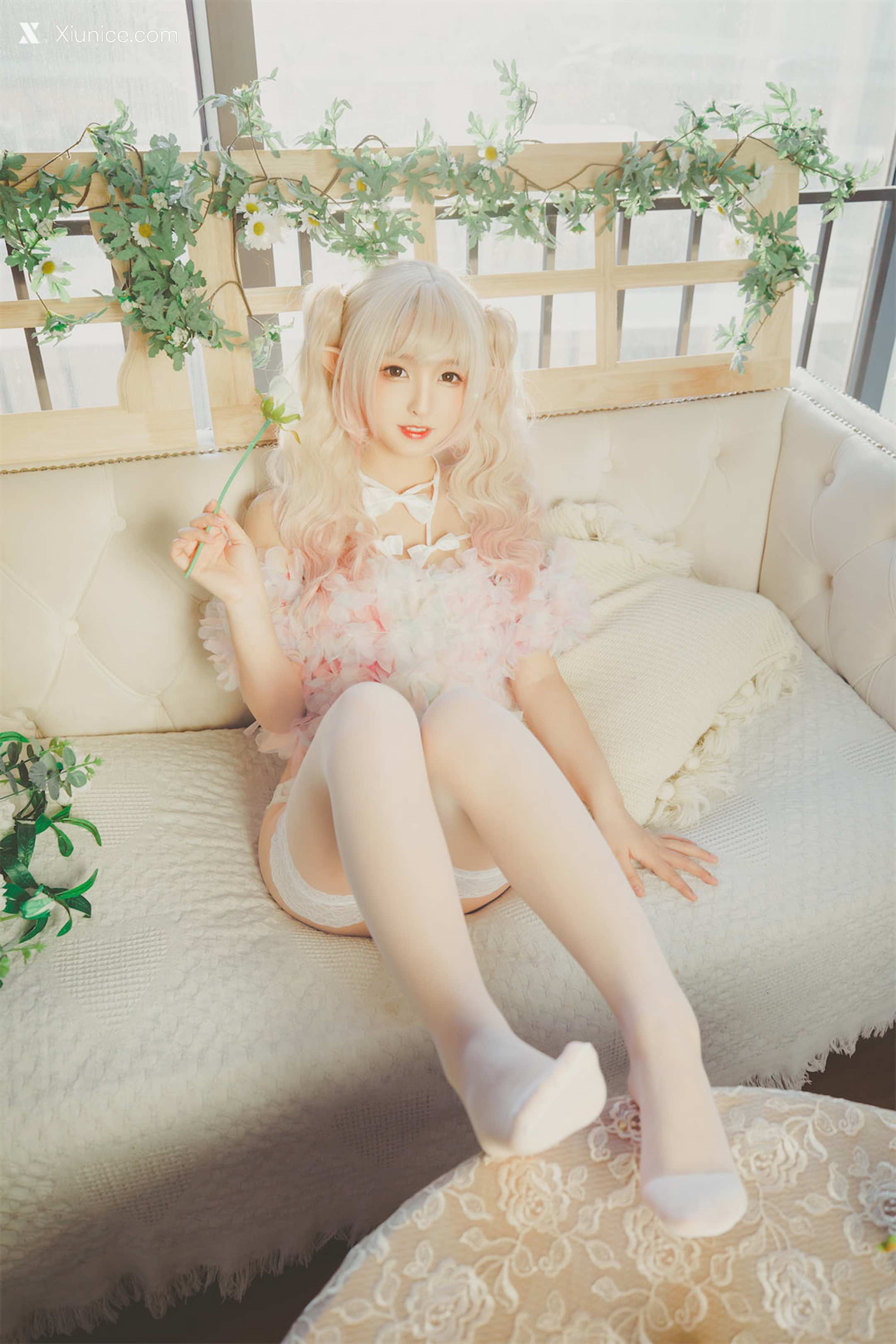 Coser@神楽坂真冬 Vol.082 绝对企画-黑白丝《柔らかい永遠》 第10张