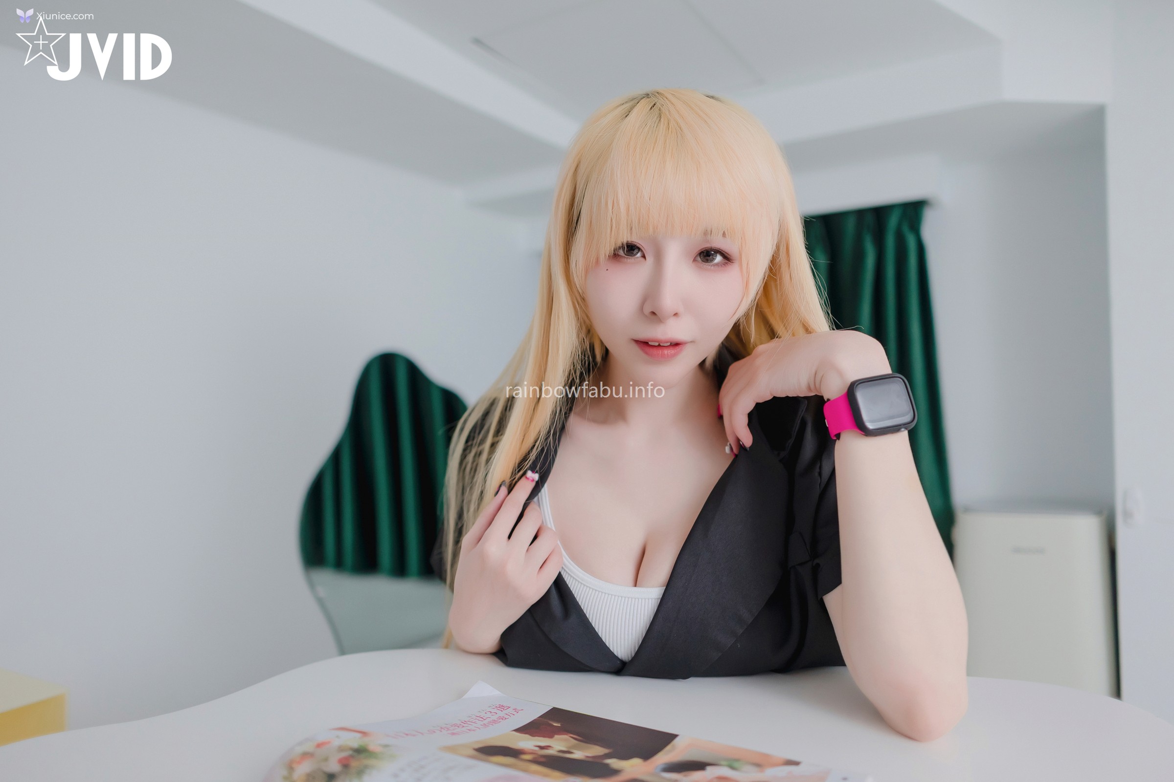 JVID 黎菲兒 – 超乳Icup日文家教 東洋文化私密實境教學 邊實戰邊教學學超快 第40张