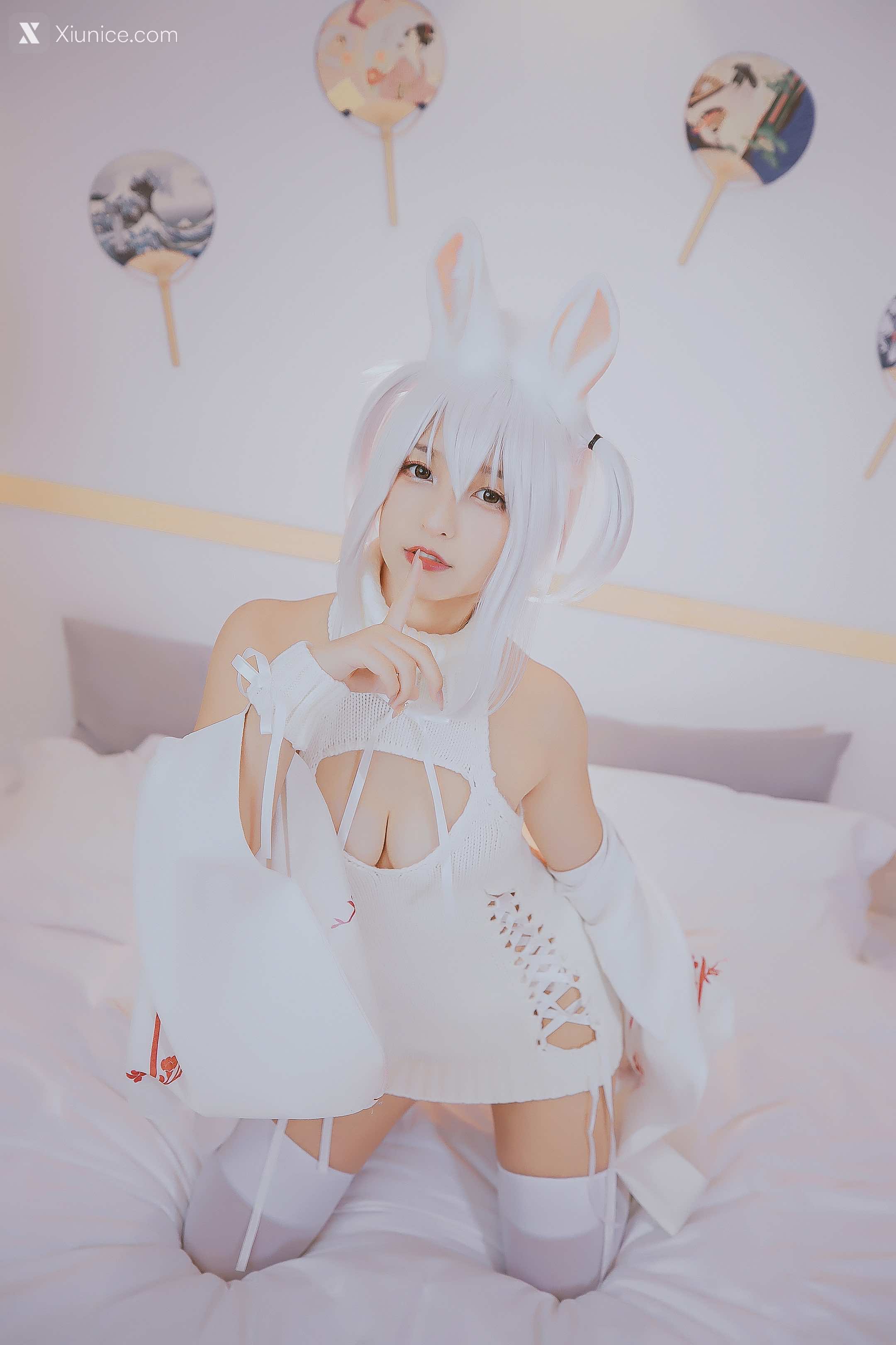 Coser@神楽坂真冬 Vol.034 危険な耳 狼妹&兔娘 第137张