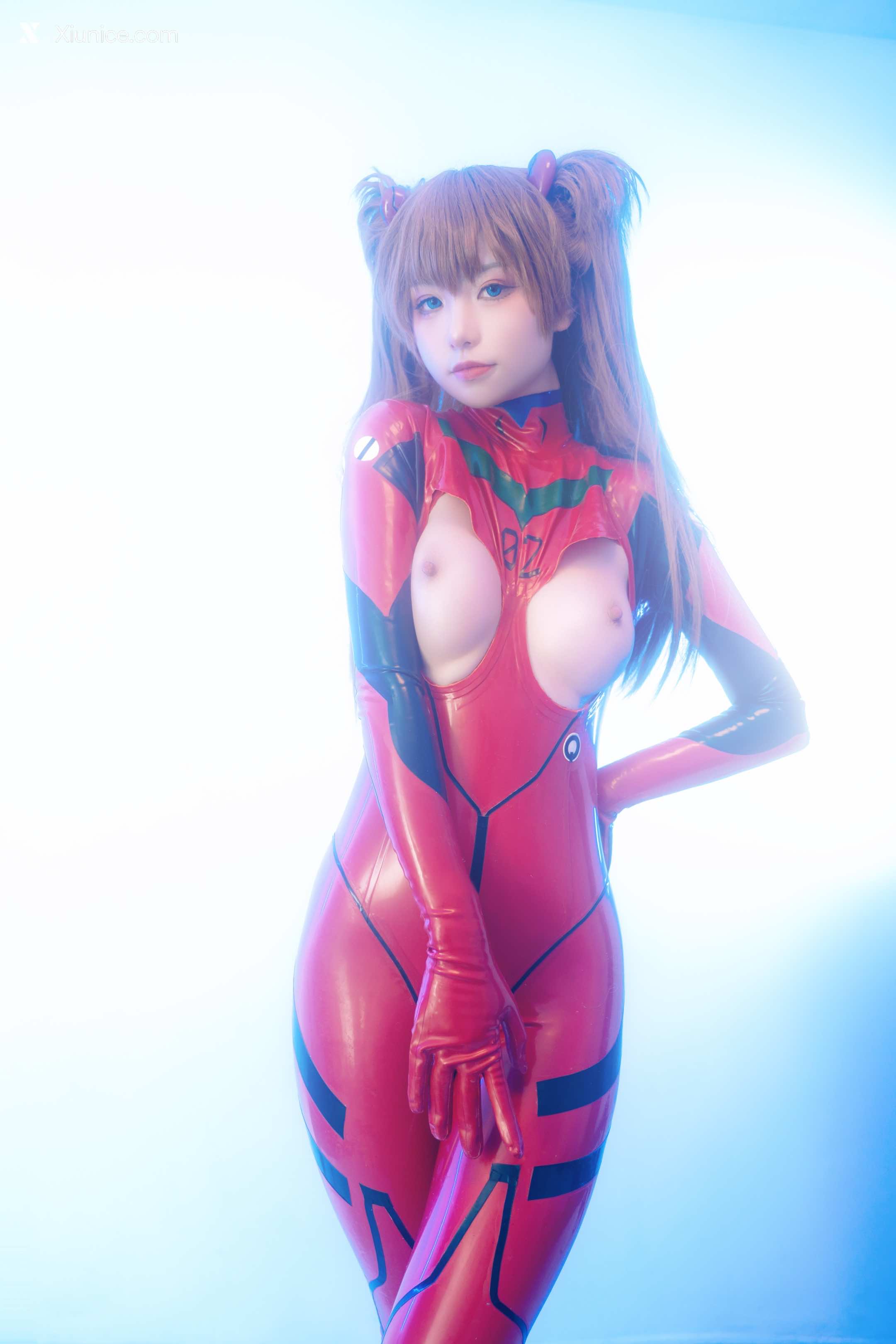 Coser@爆机少女喵小吉 (Nekokoyoshi) 明日香 人类补奸计划 第40张