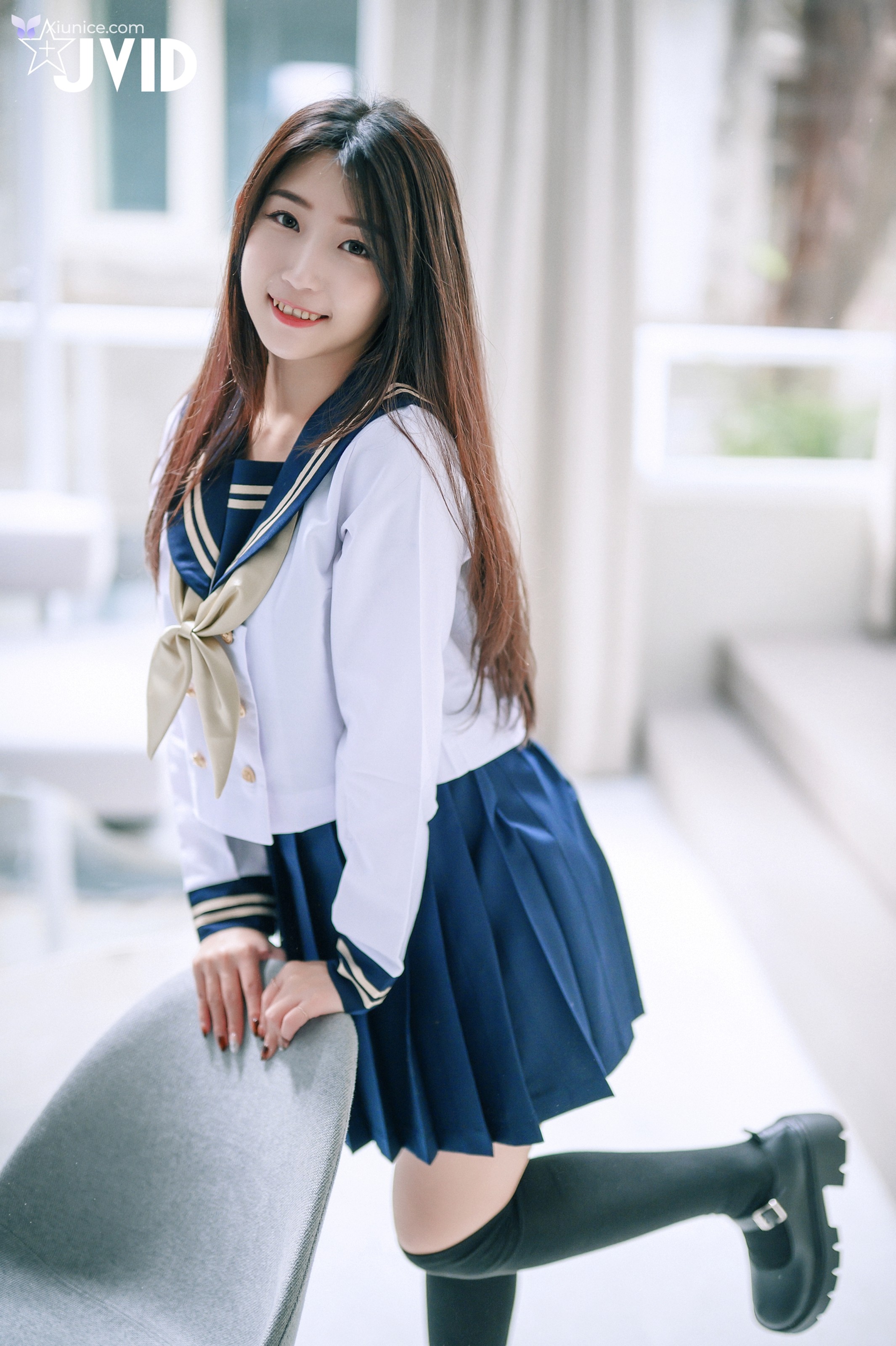JVID 肉包Mini – 童顏巨乳的學生妹 肉包放課後的特殊打工服務 第32张
