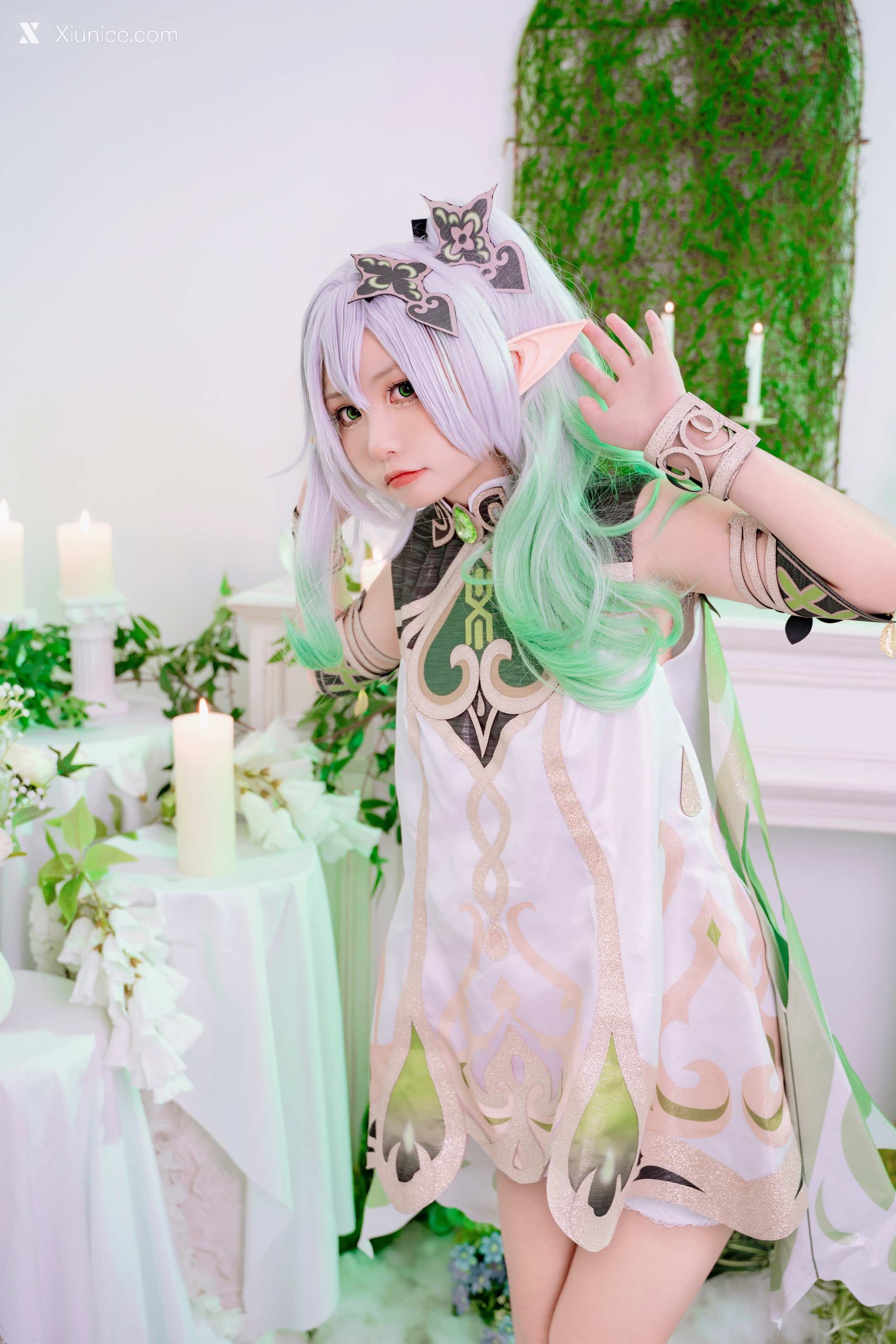 Coser@爆机少女喵小吉 (Nekokoyoshi) Genshin Impact Nahida 第12张