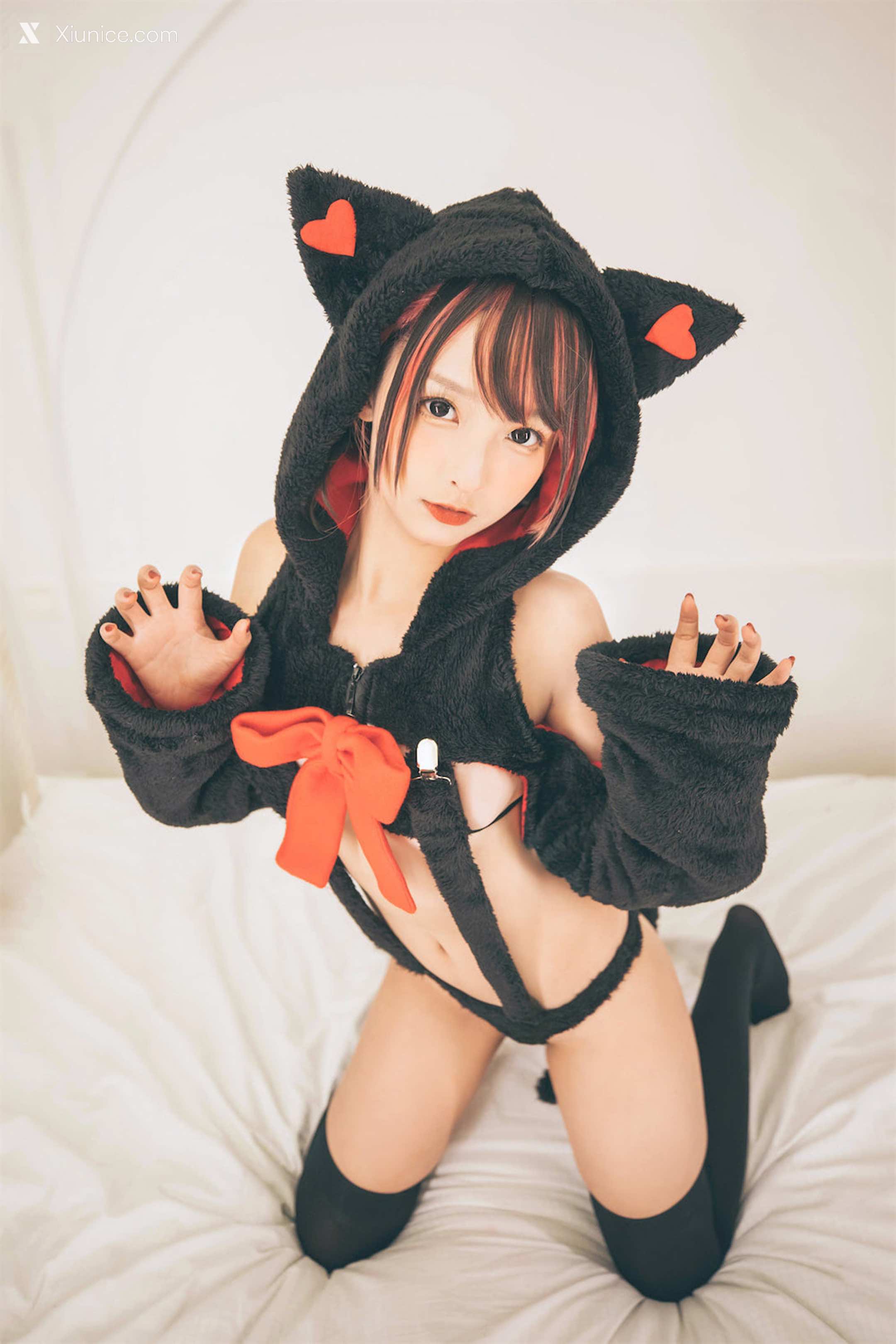 Coser@神楽坂真冬 Vol.077 绝对企画-《白黑の猫》 第20张
