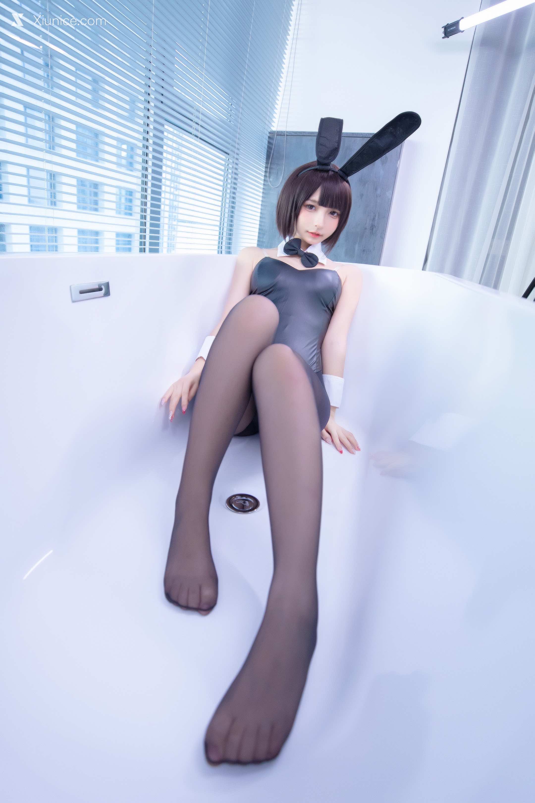 Coser@神楽坂真冬 Vol.089 绝对企画-兔女郎与钢管《バニーバブル》 第77张