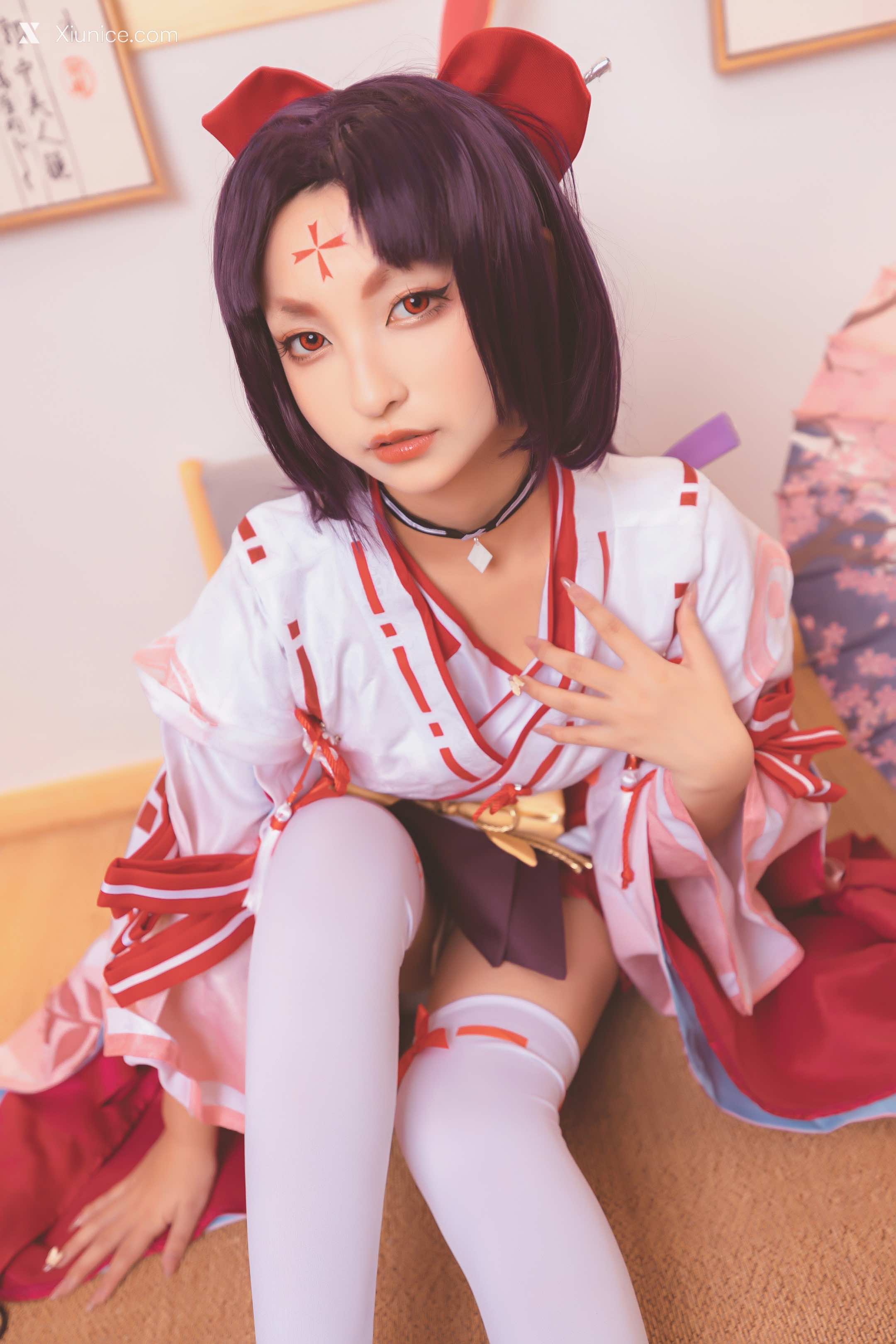 Coser@神楽坂真冬 Vol.063 绝对企画-陈&妖刀姬cos《刀ノ語》 第45张