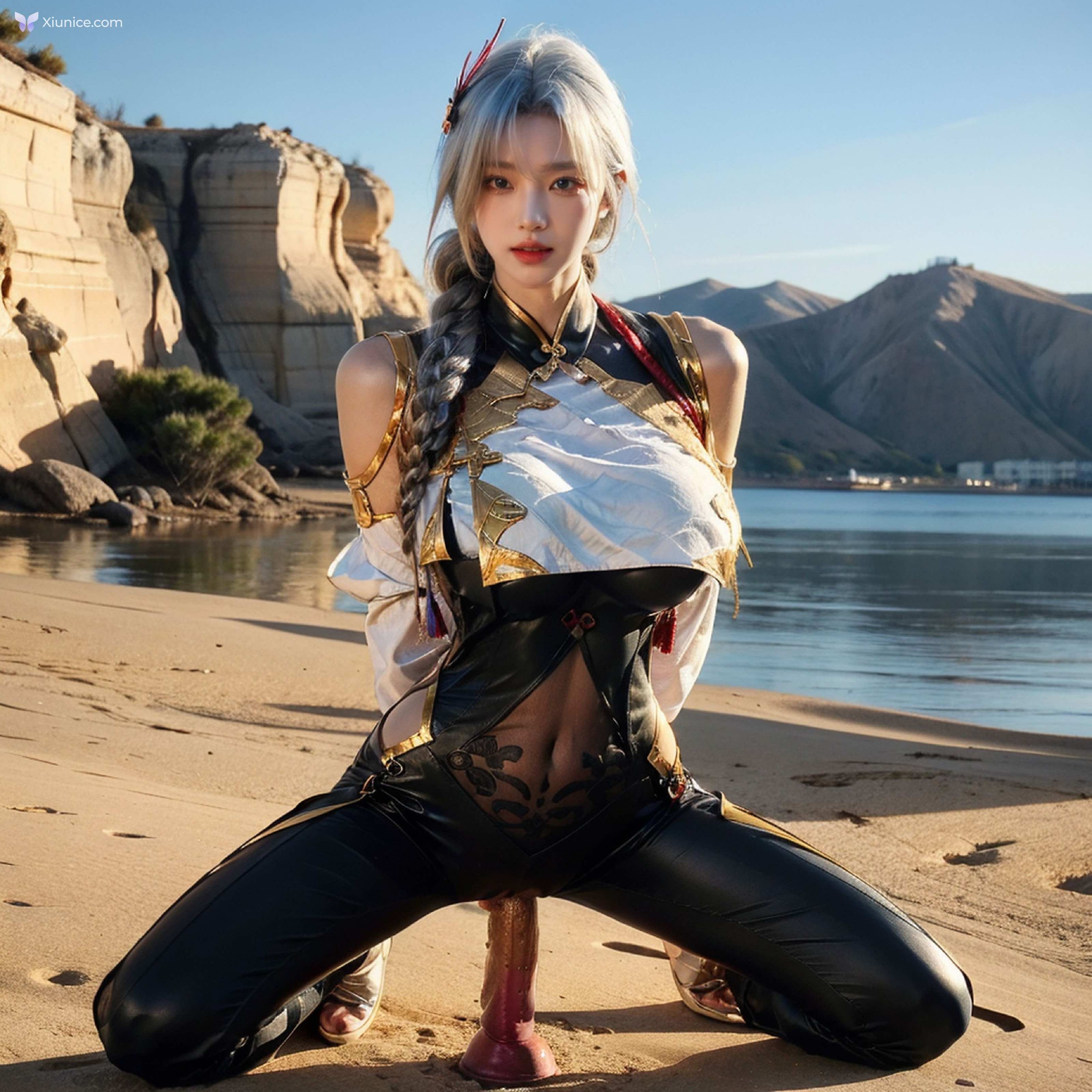 AI Girl 拟实画风-姐姐的剑灵COS 第119张