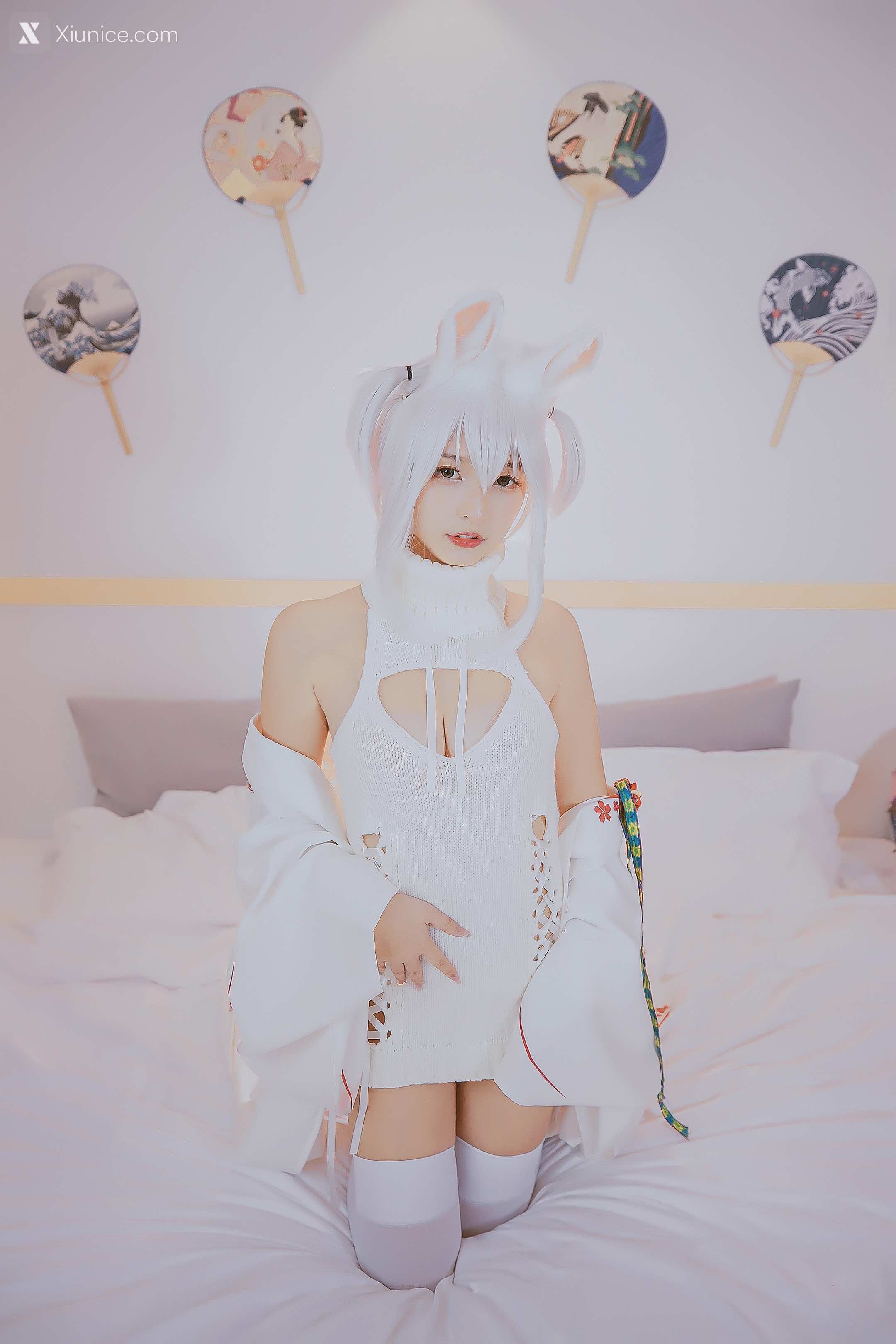 Coser@神楽坂真冬 Vol.060 绝对企画-狼妹&兔娘《危険な耳》 第78张
