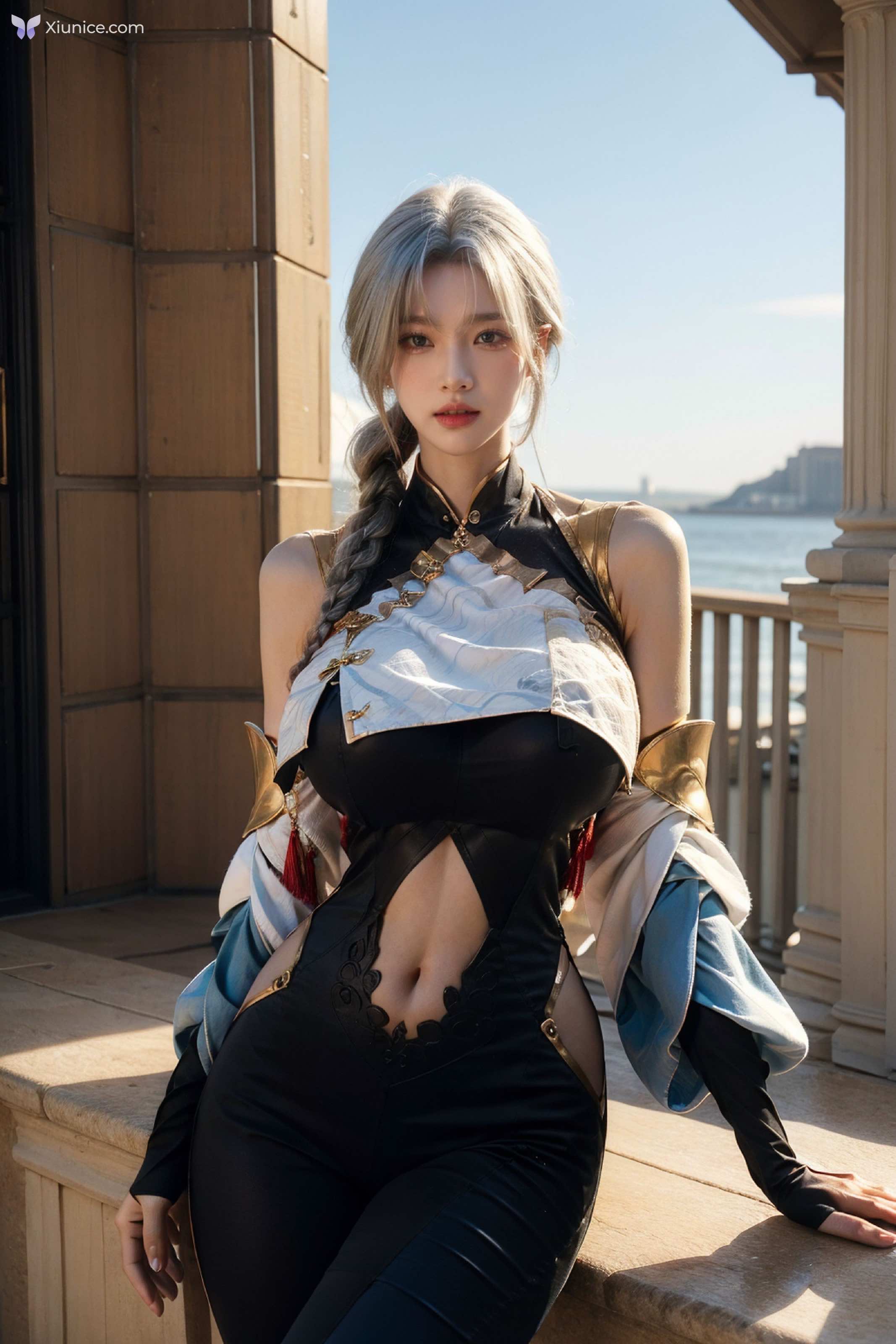 AI Girl 拟实画风-姐姐的剑灵COS 第158张