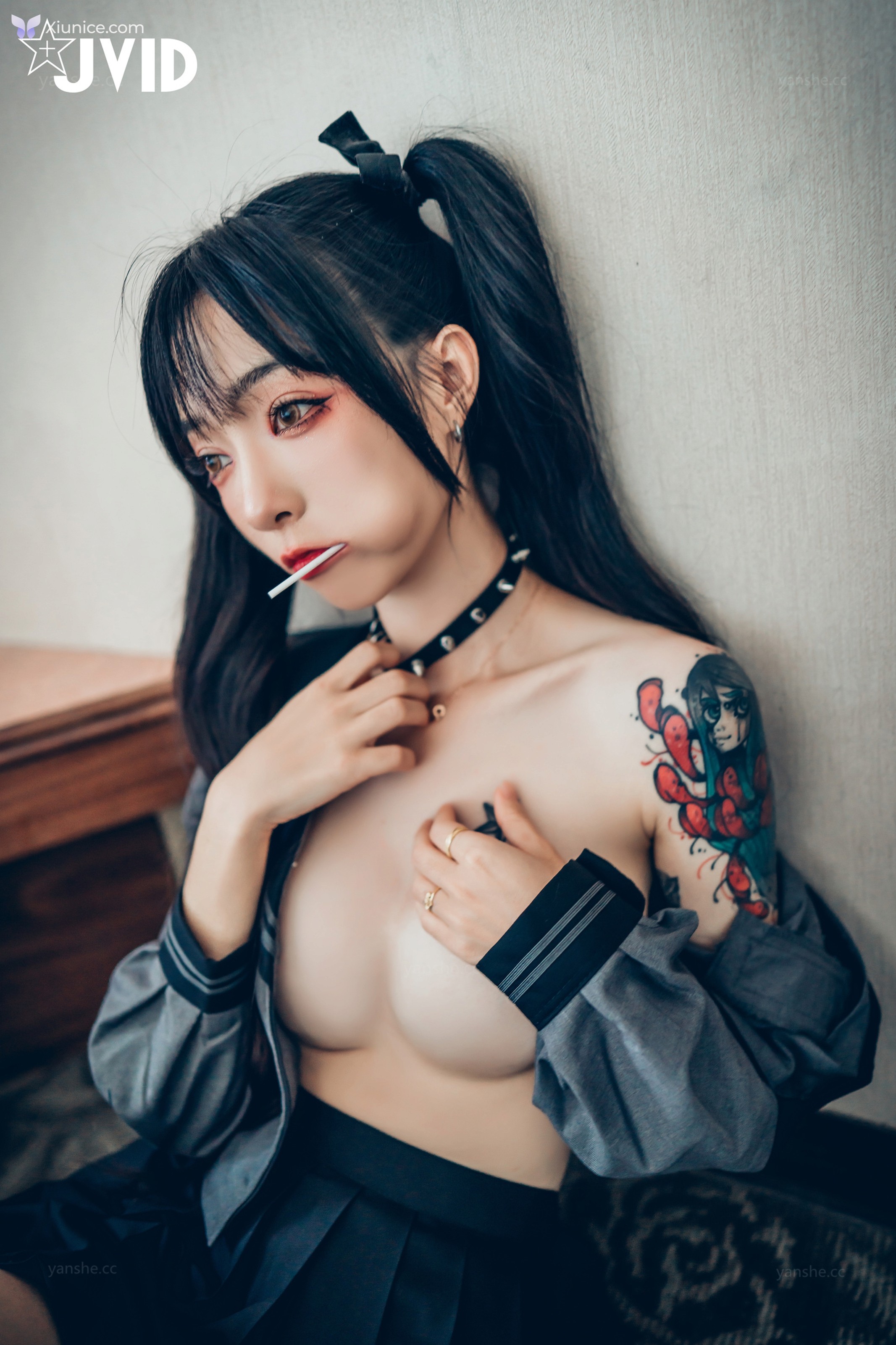 JVID 飄飄哥 – 色色妄想系列 校花也是大姐頭 第63张