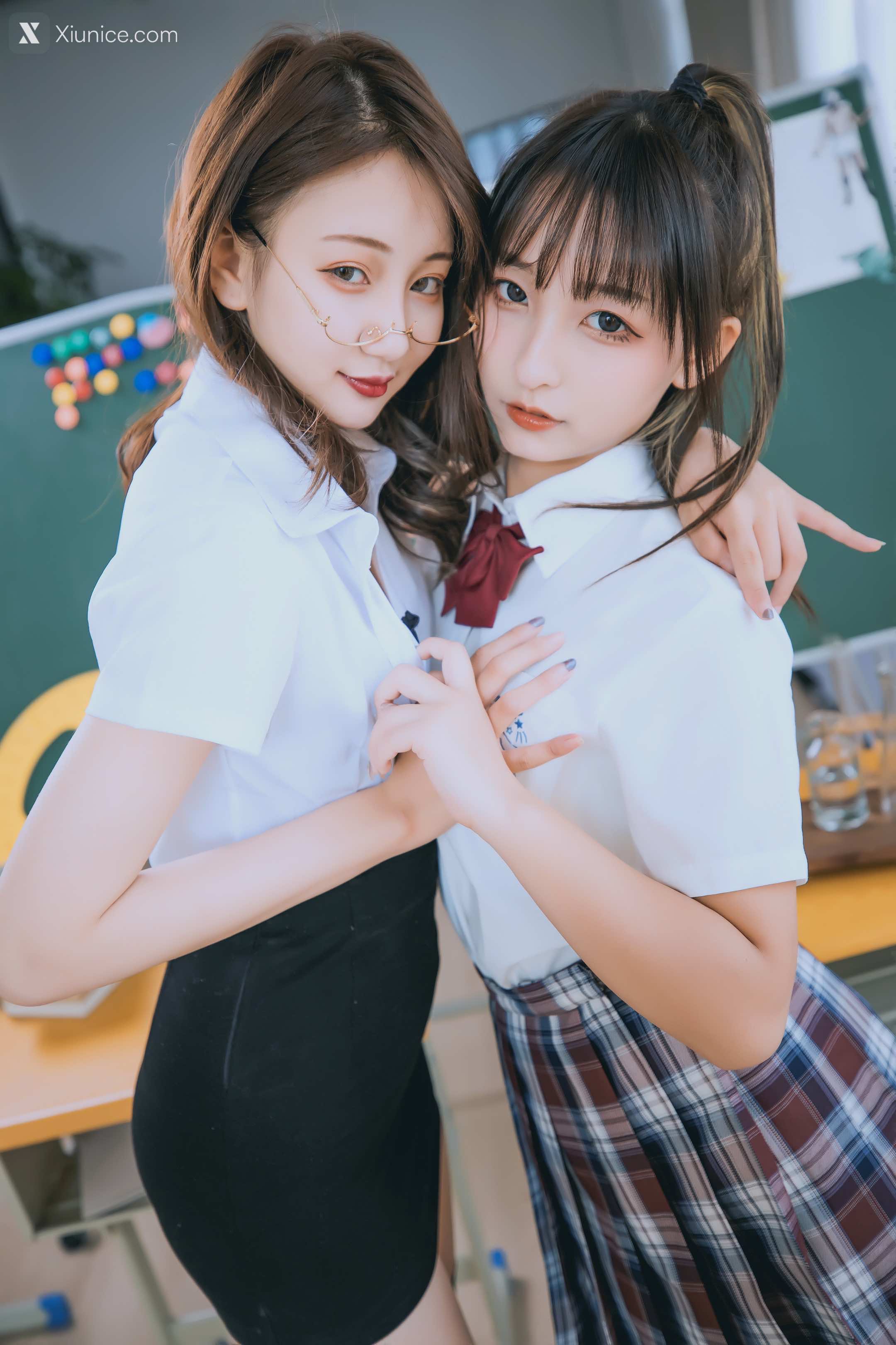 Coser@神楽坂真冬 Vol.059 绝对企画-百合教室《数之歌》 第45张