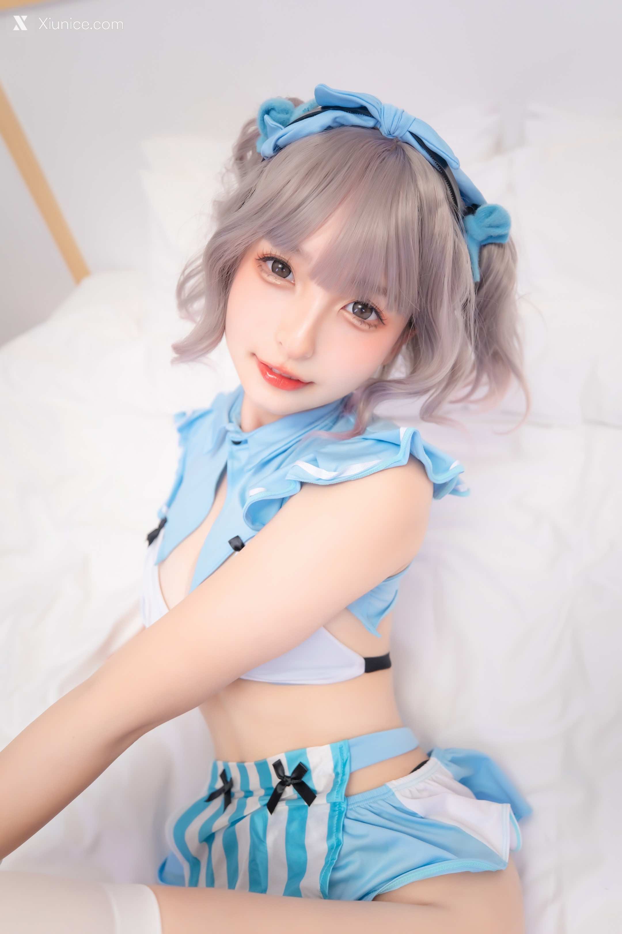 Coser@神楽坂真冬 Vol.097 蓝调女仆 第30张