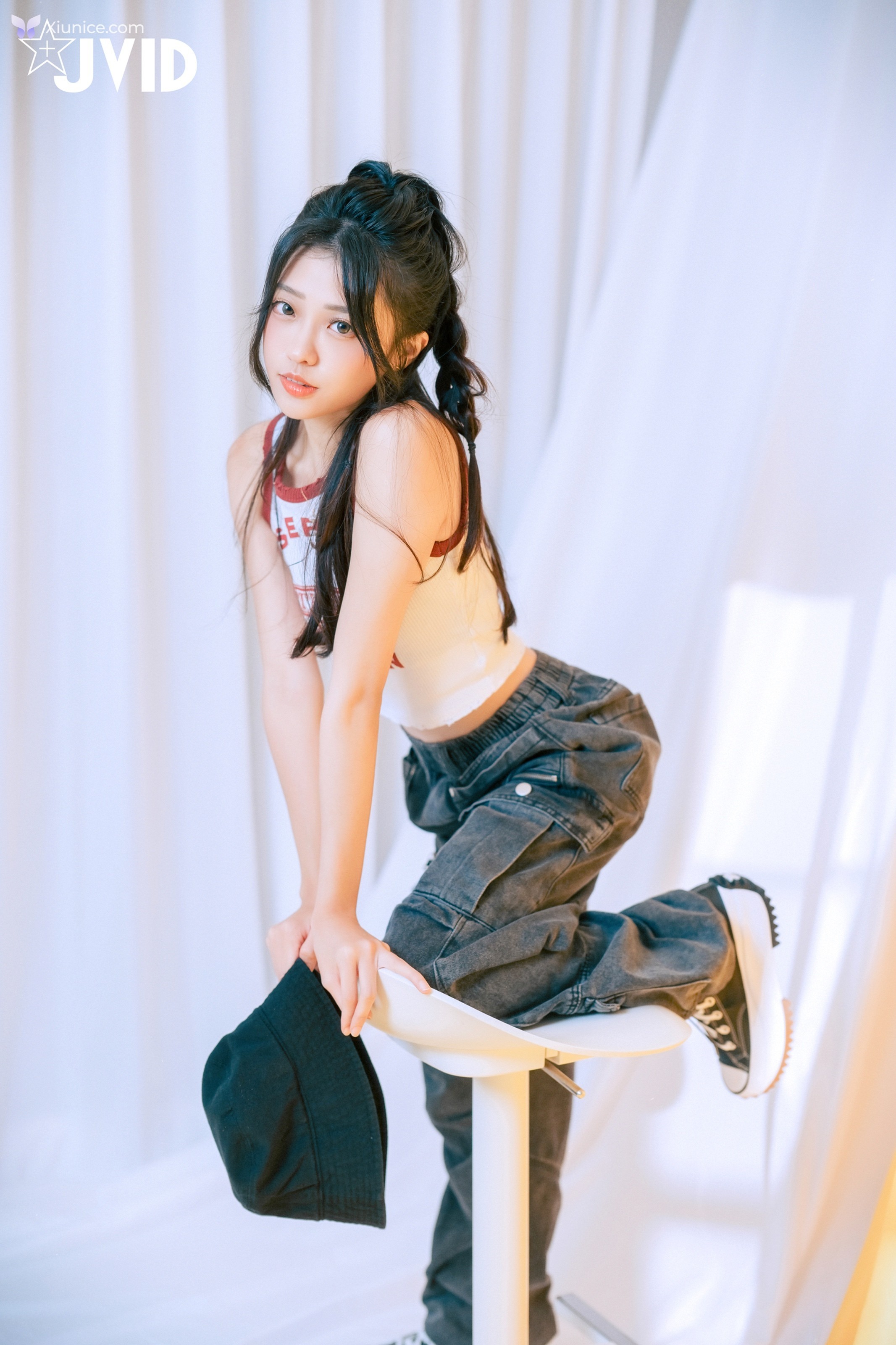 JVID 妍妍 Angel – 網拍模特兒の淺規則妍妍遭射淫師脅迫脫衣強拍裸照配合度太高反而引起射淫師邪念 第184张
